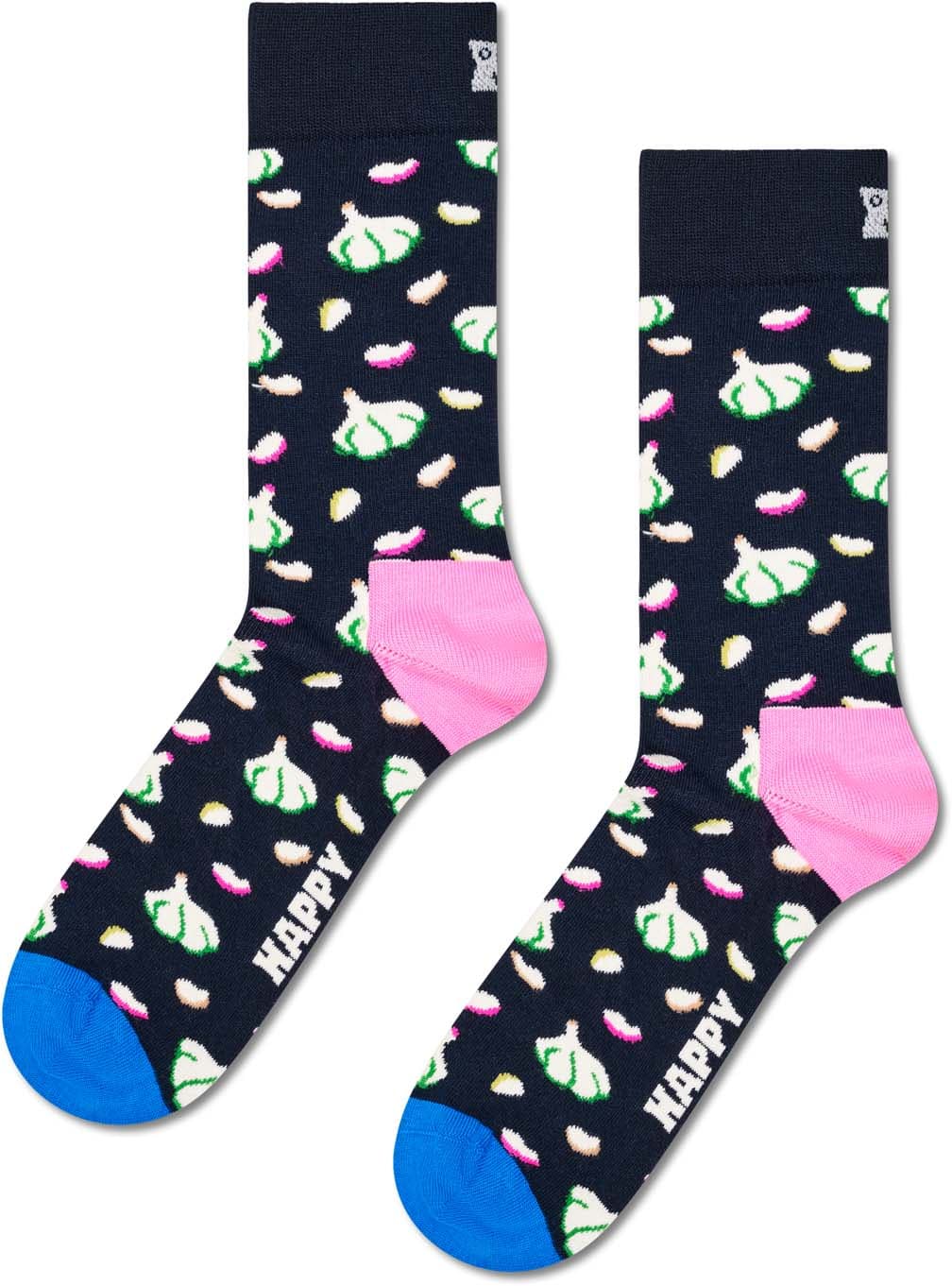 Happy Socks Unisex Socken Garlic