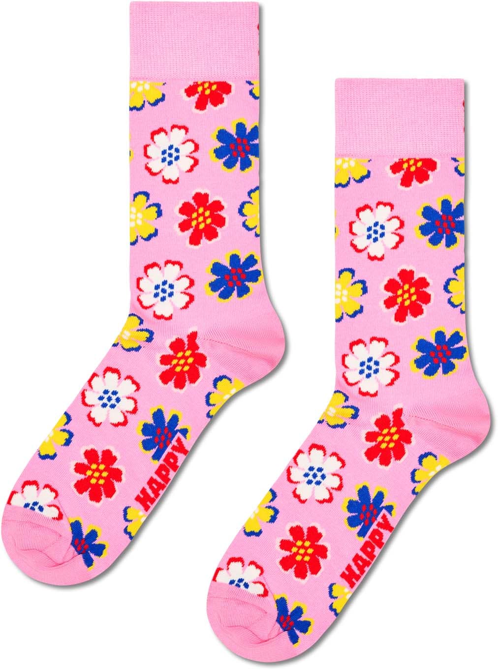 Happy Socks Damen Socken Folk Flower