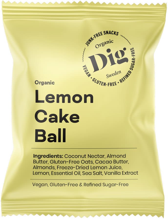 Dig Bio Lemon Cake Ball