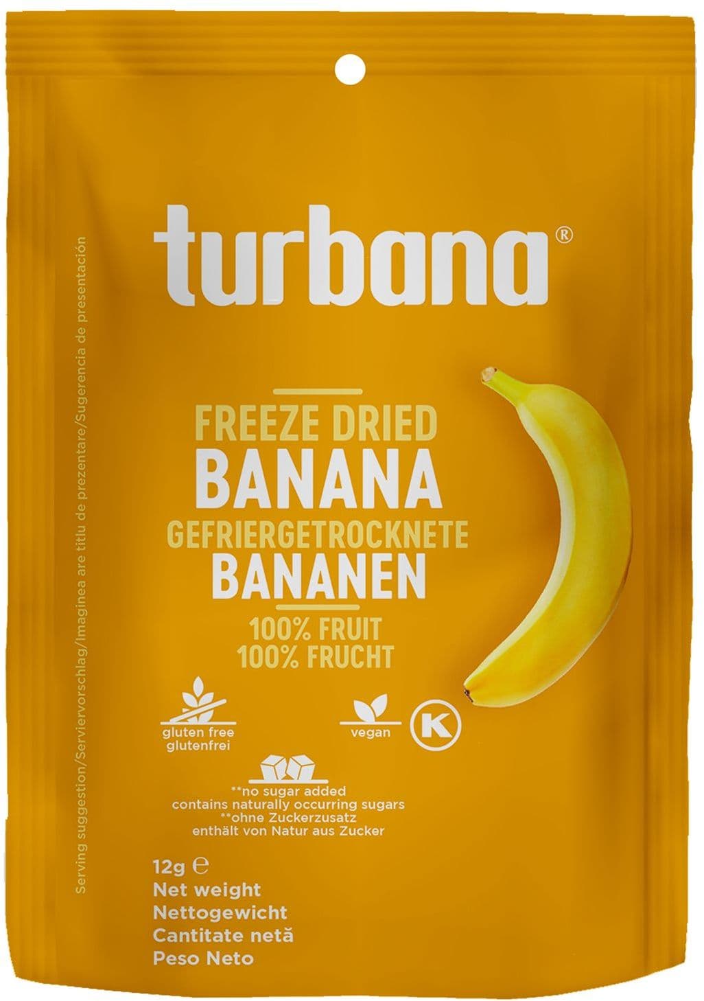 Turbana Gefriergetrocknete Bananen