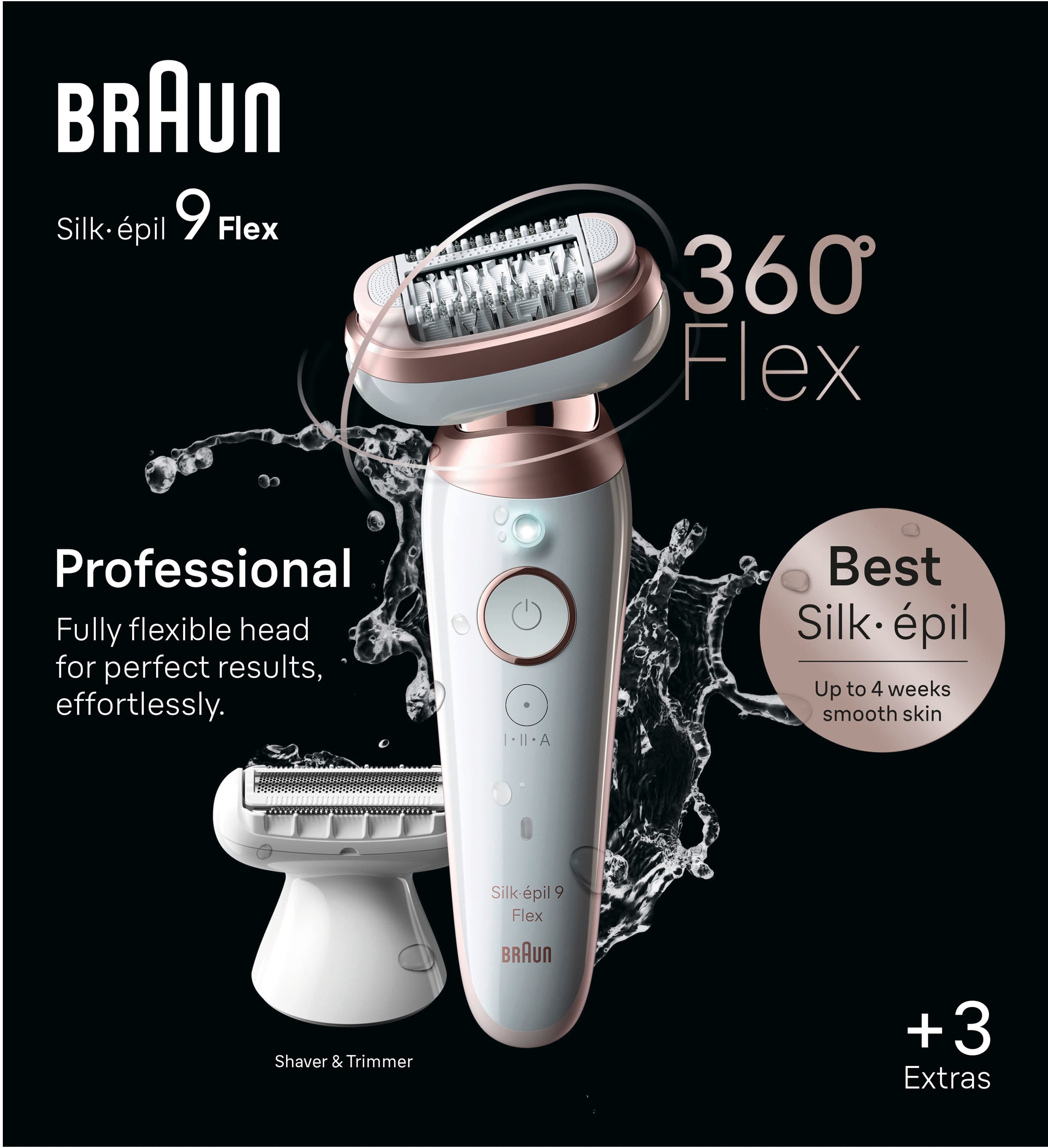 BRAUN Epilierer Silk-épil 9 Flex