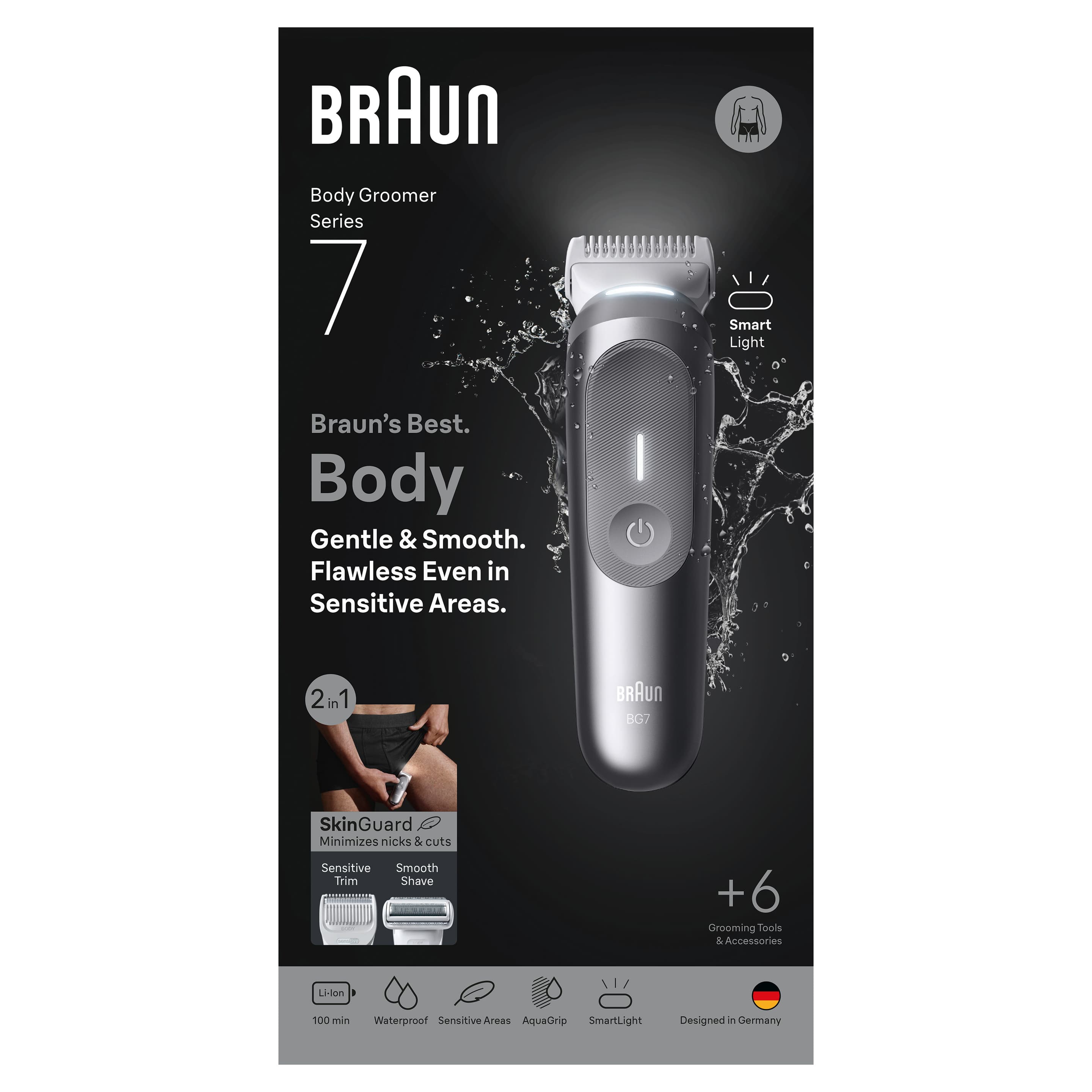 BRAUN Bodygroomer Series 7 BG7550