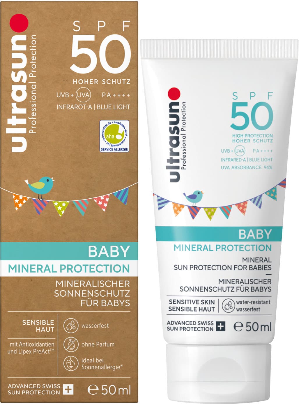 ULTRASUN Baby Mineral SPF50