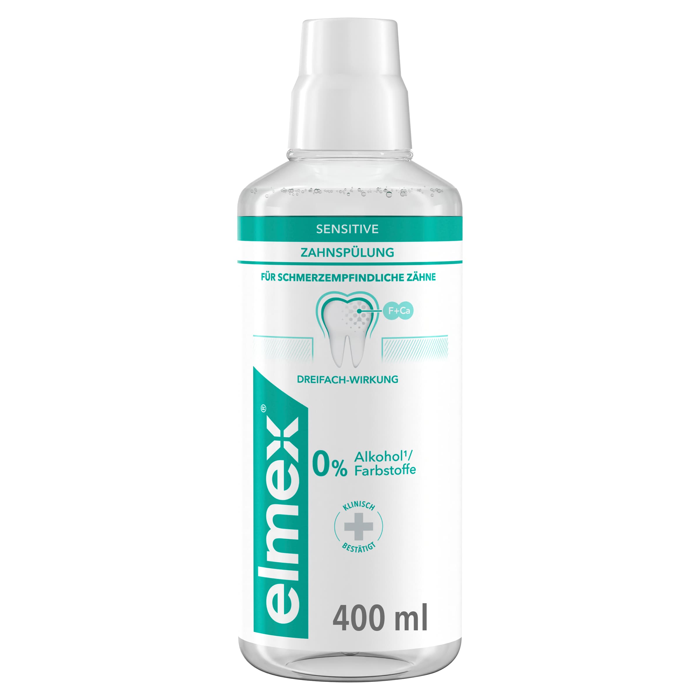 Enjuague bucal elmex Sensitive – Protección adicional contra la sensibilidad dental y la caries radicular