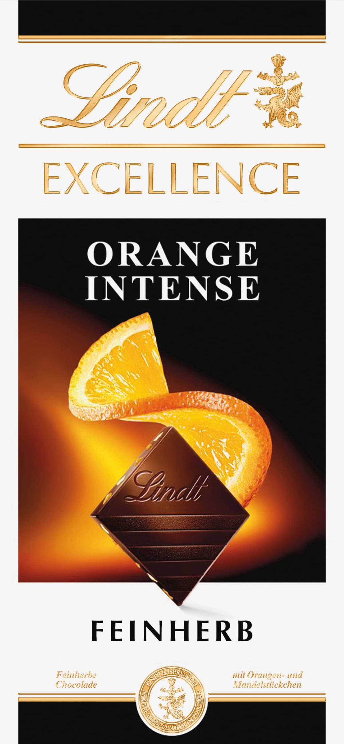 Lindt Excellence Orange Intense Feinherb