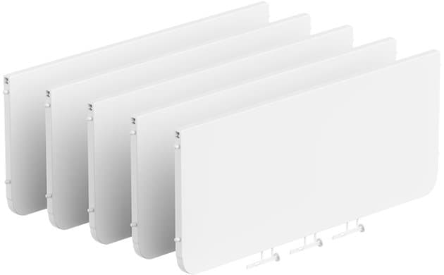 rotho Lisora Zubehörset Trennwand L 5er Pack