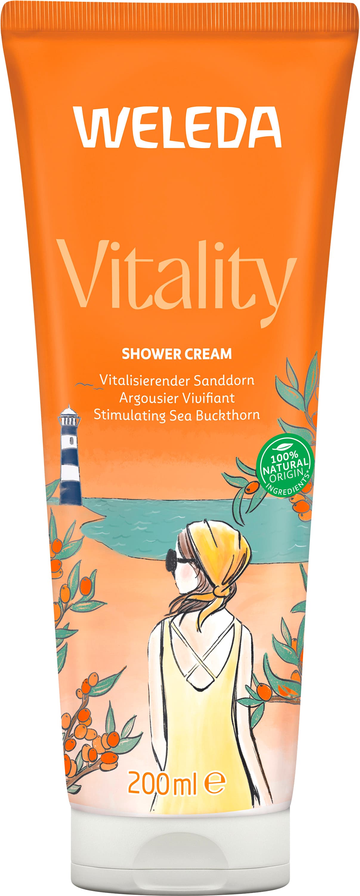 Weleda SANDDORN Vitality Vitalisierungsdusche Sanddorn