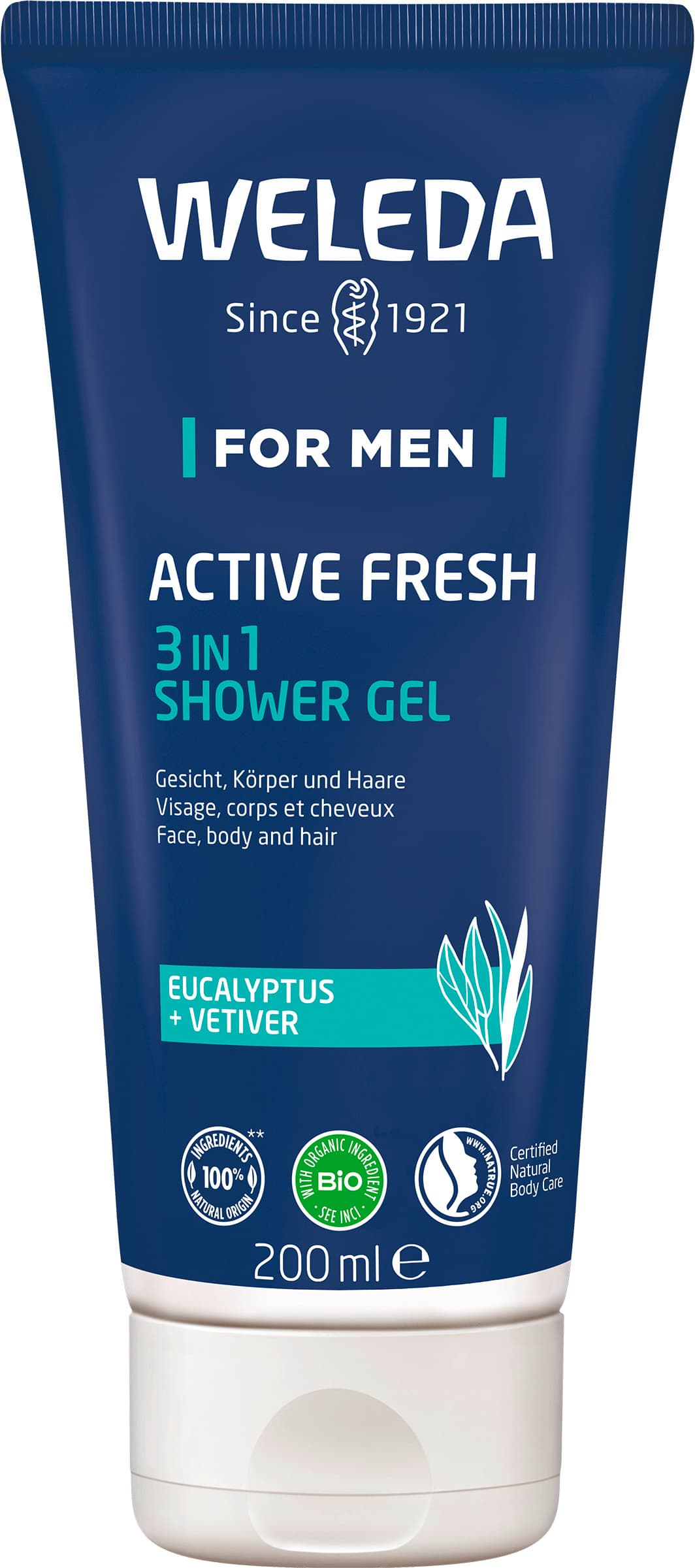 WELEDA FOR MEN Active Fresh Duschgel