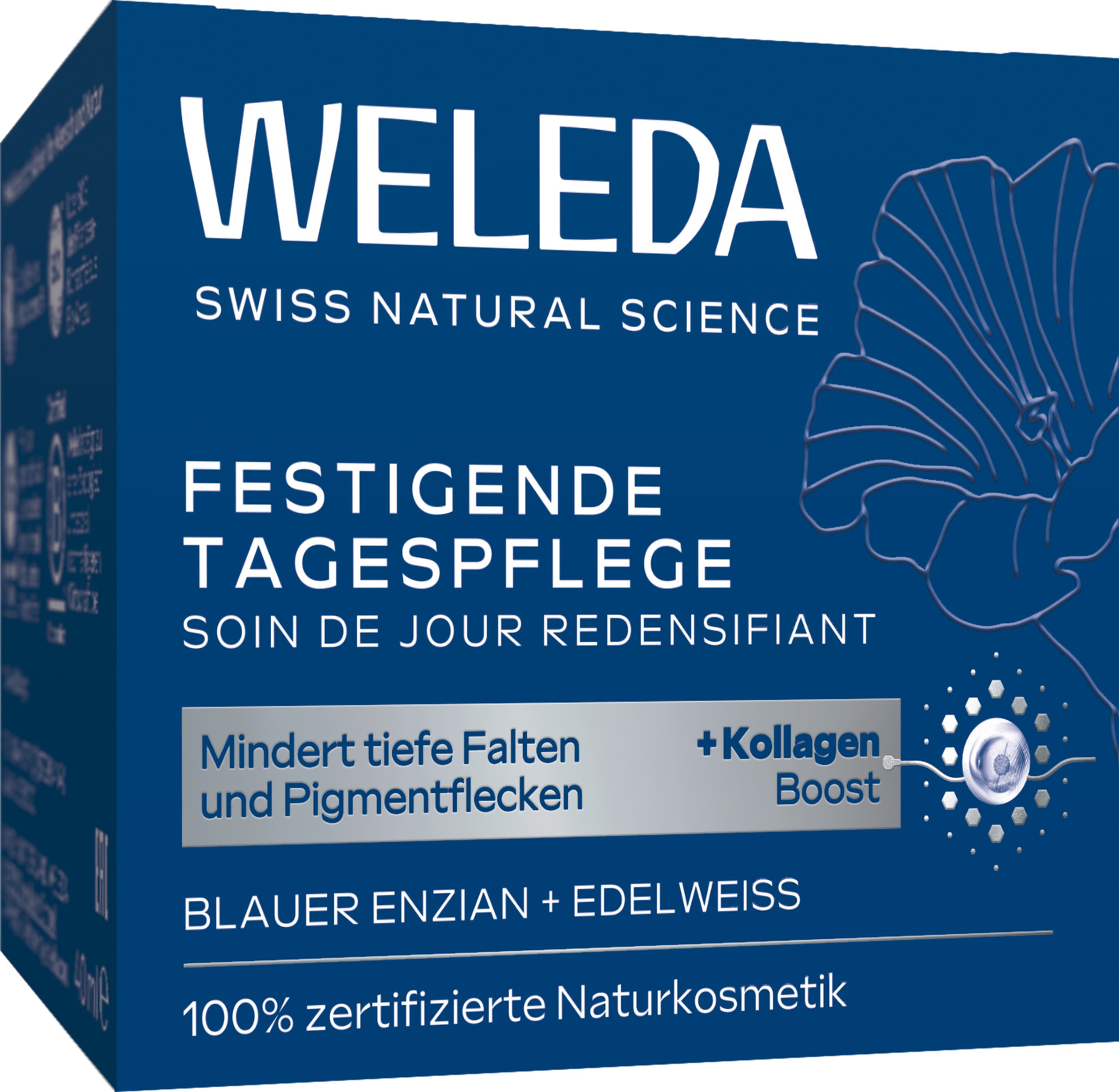 WELEDA Festigende Tagespflege Blauer Enzian & Edelweiss