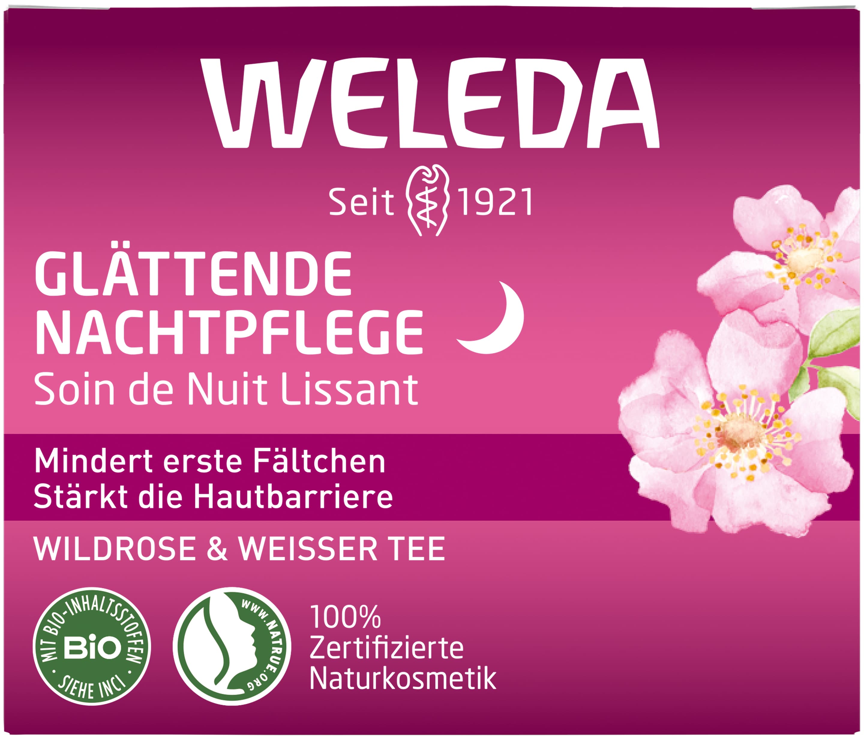 WELEDA Glättende Nachtpflege