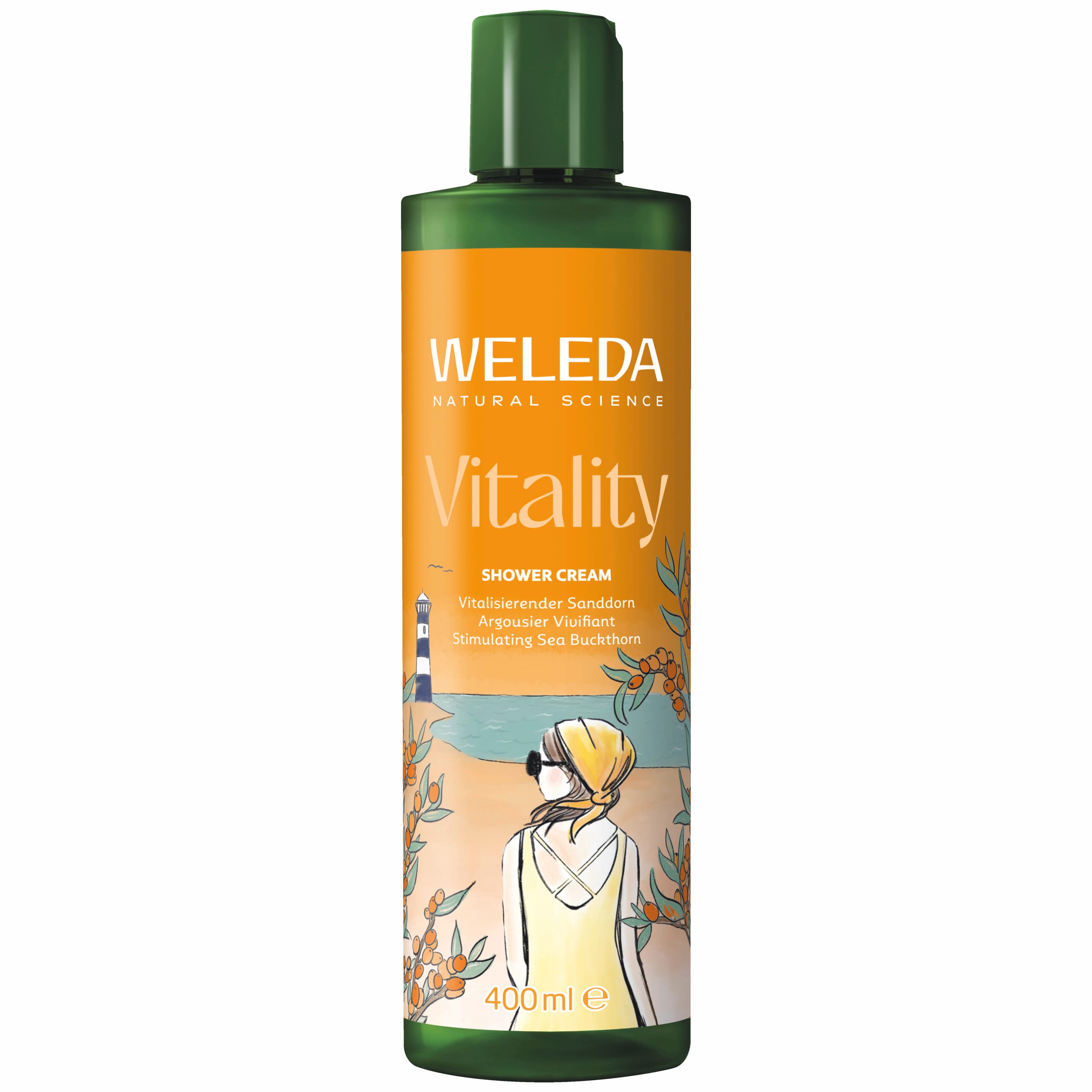 WELEDA Vitality Shower Cream Sanddorn
