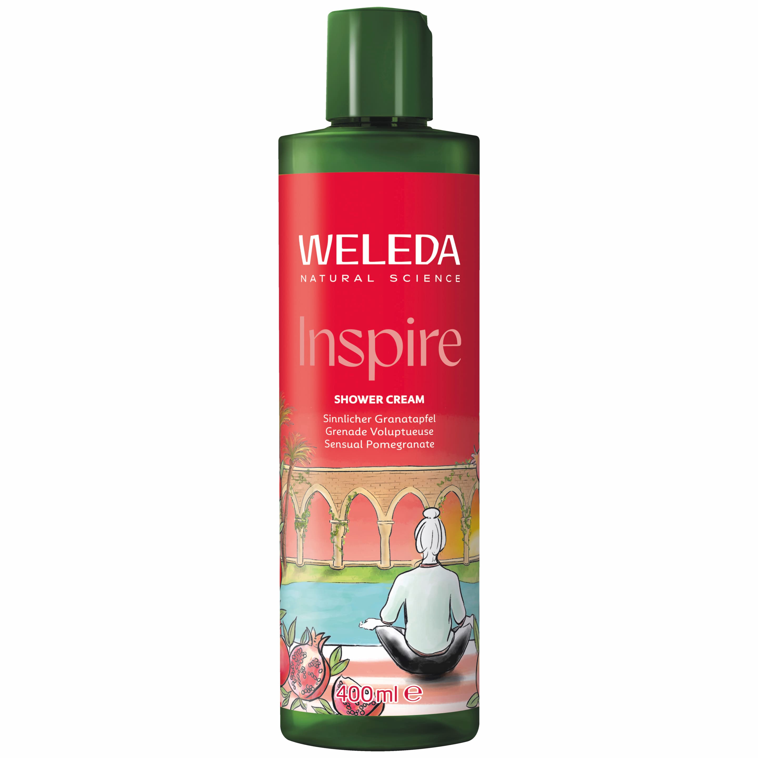 WELEDA Inspire Shower Cream Granatapfel