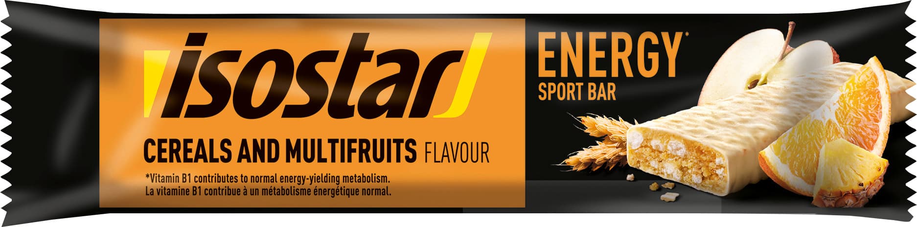 Isostar Energy Sport Bar Cereals and Multifruits Flavour