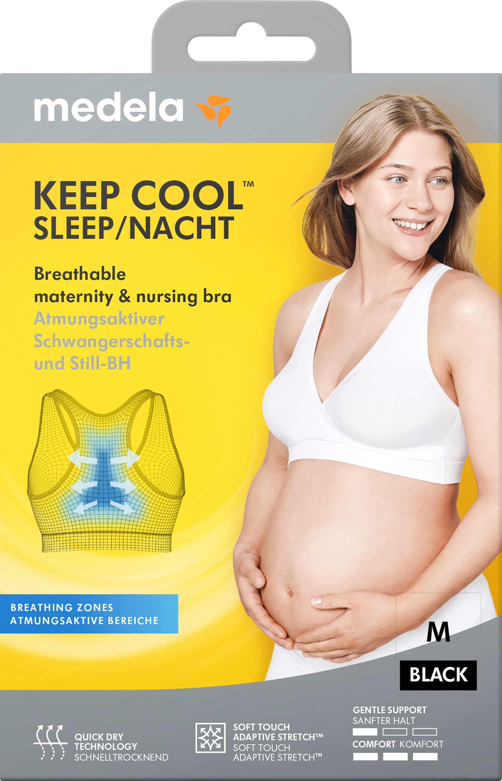 Medela Keep Cool™ Schlaf-Bustier schwarz