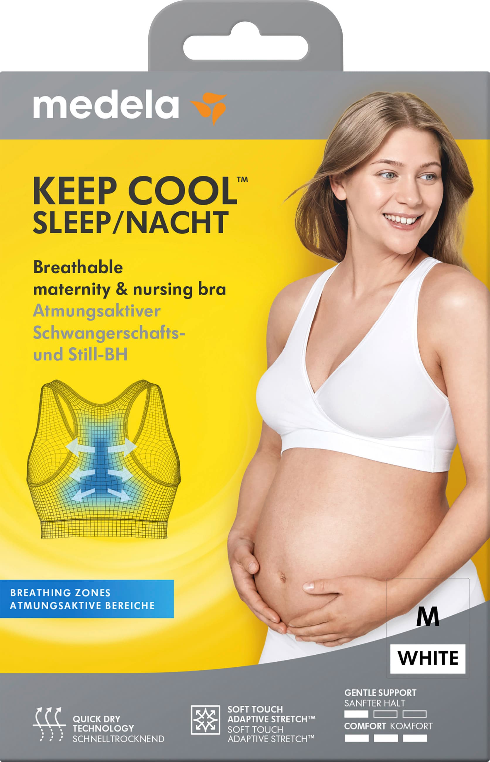 Medela Keep Cool™ Schlaf-Bustier weiß