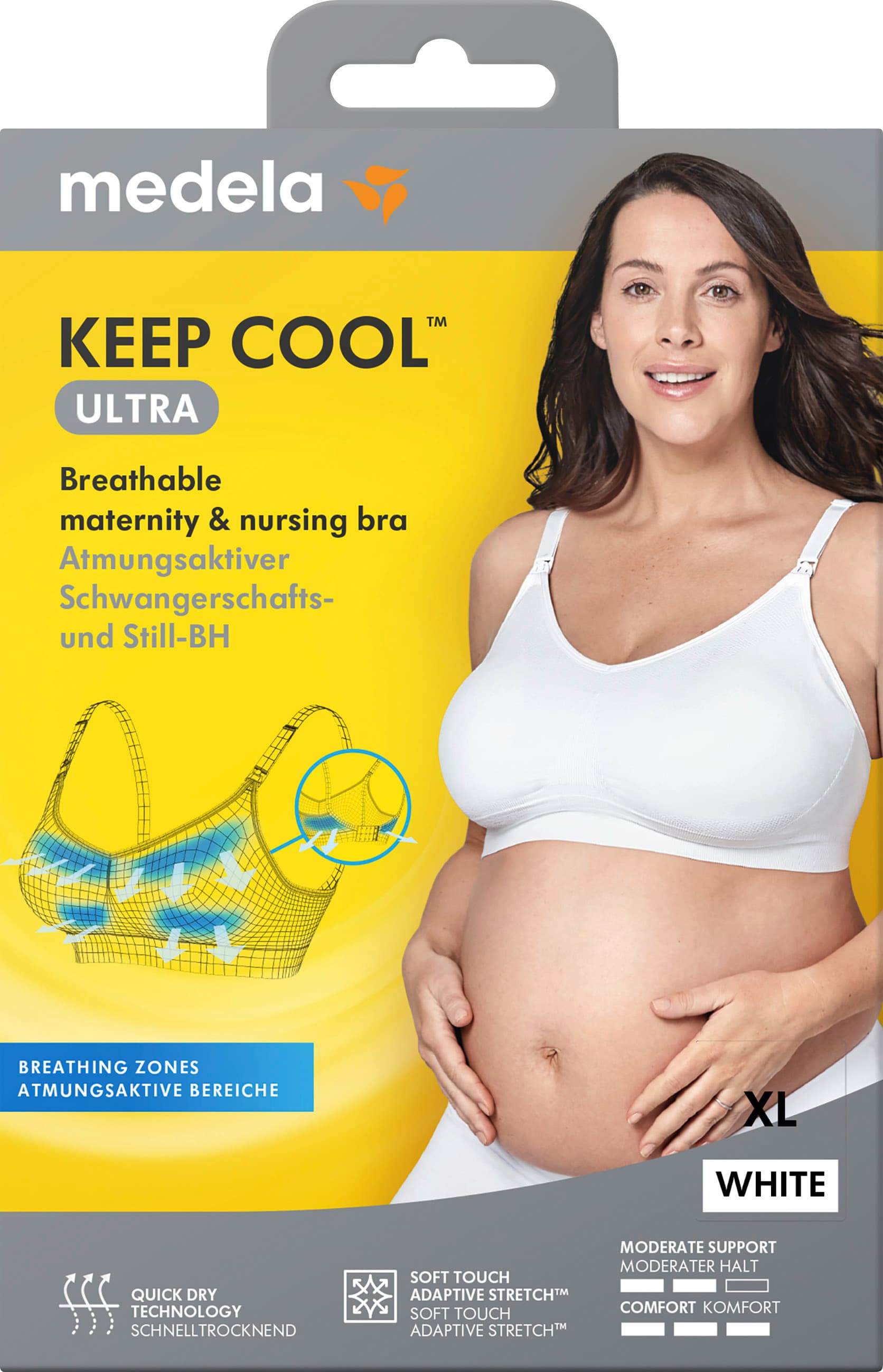 Medela Keep Cool™ Schlaf-Bustier weiß
