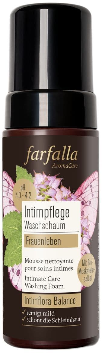 Farfalla Frauenleben Intimpflege Waschschaum