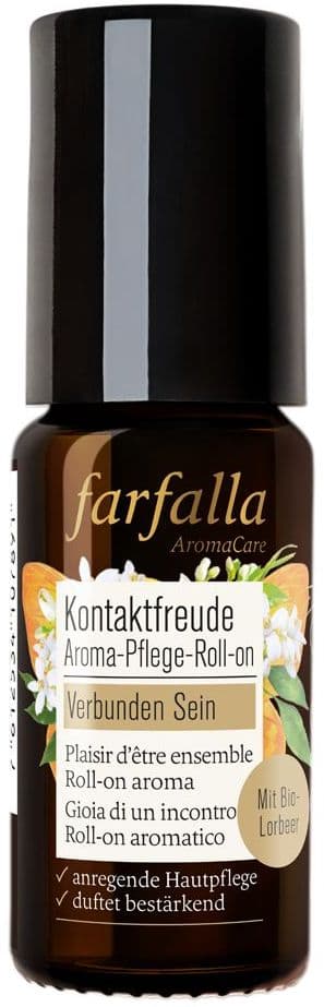 Farfalla Kontaktfreude Aroma-Pflege-Roll-on Verbunden sein