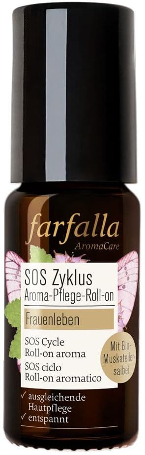 Farfalla SOS Zyklus Aroma-Pflege-Roll-on Frauenleben