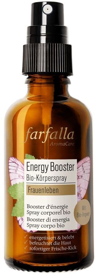 Farfalla Energy Booster Bio-Körperspray Frauenleben