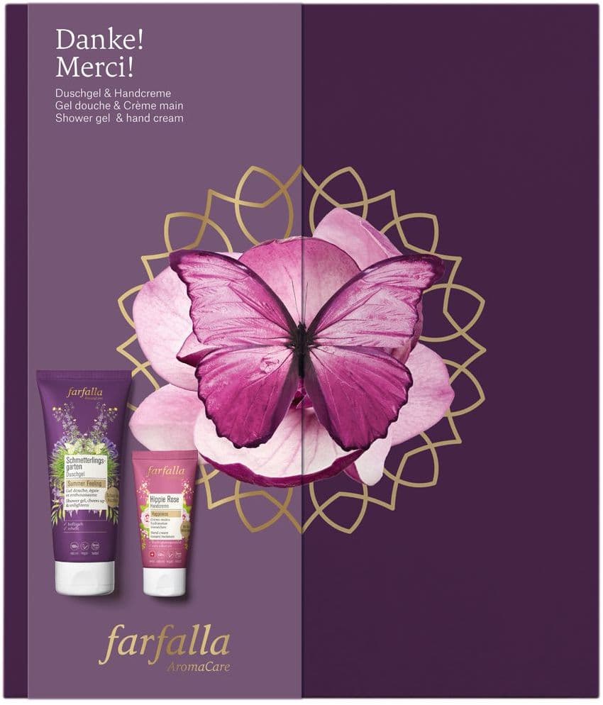 Farfalla Danke! Merci! Geschenkpackung