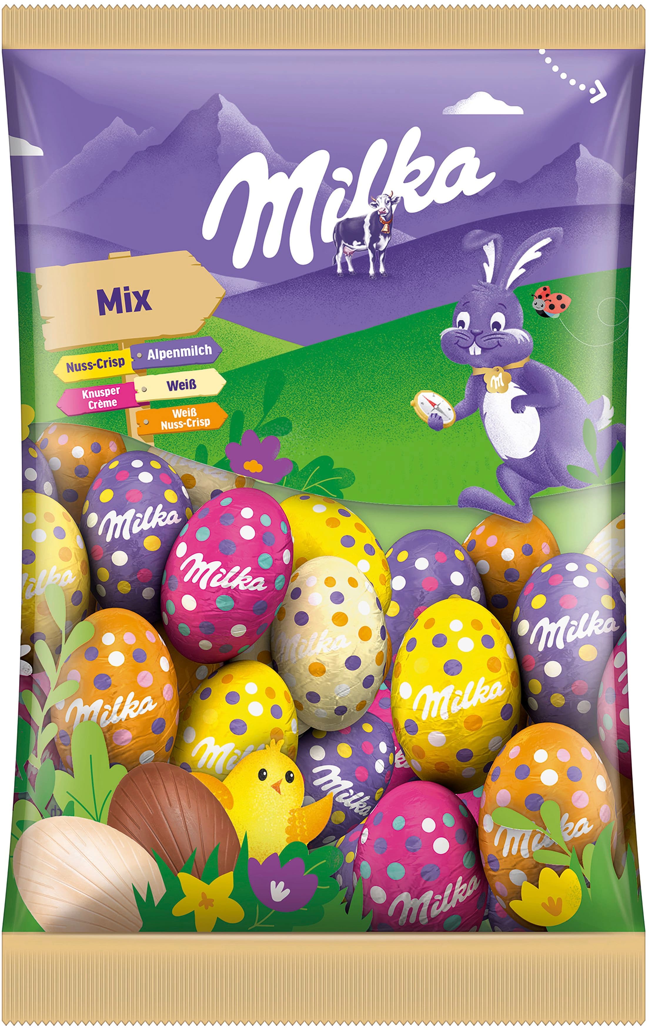 Milka Schokoladeneier Mix