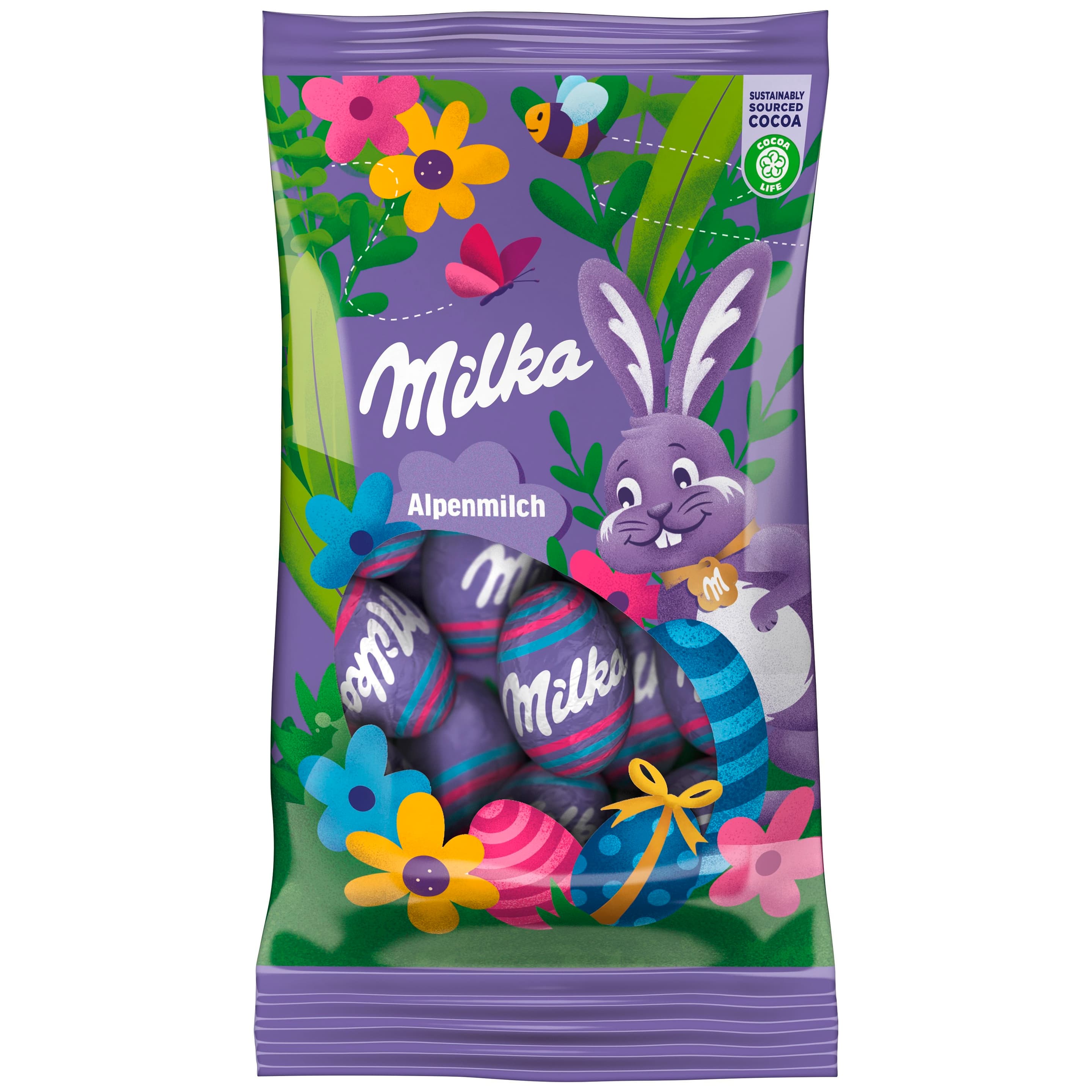 Milka Ostereier Alpenmilch