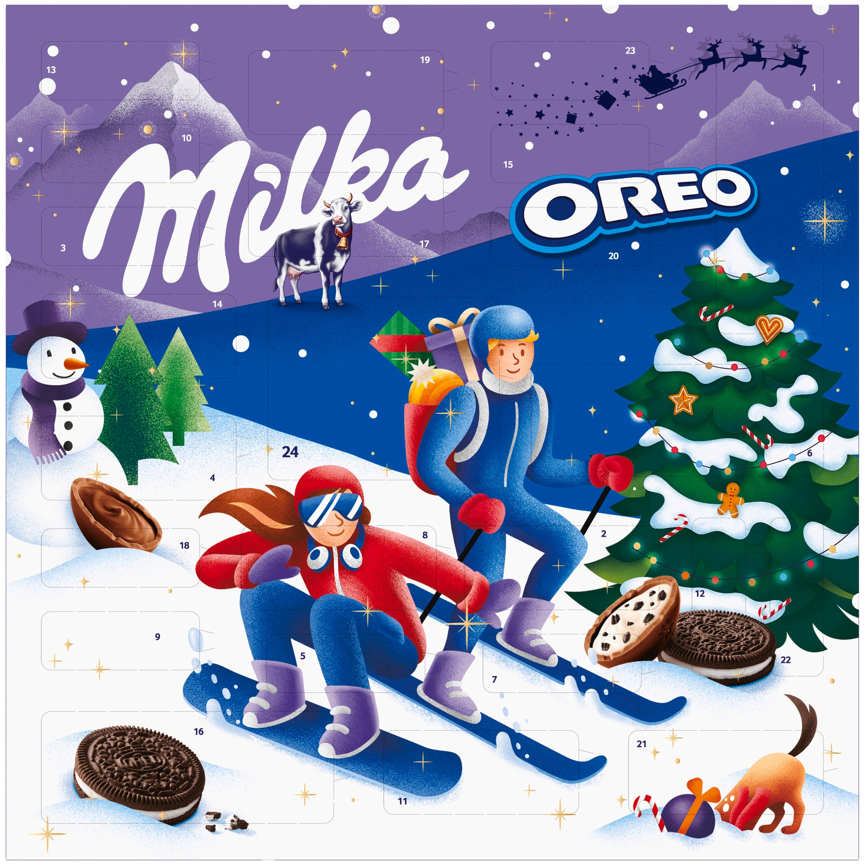 Milka Adventskalender Oreo