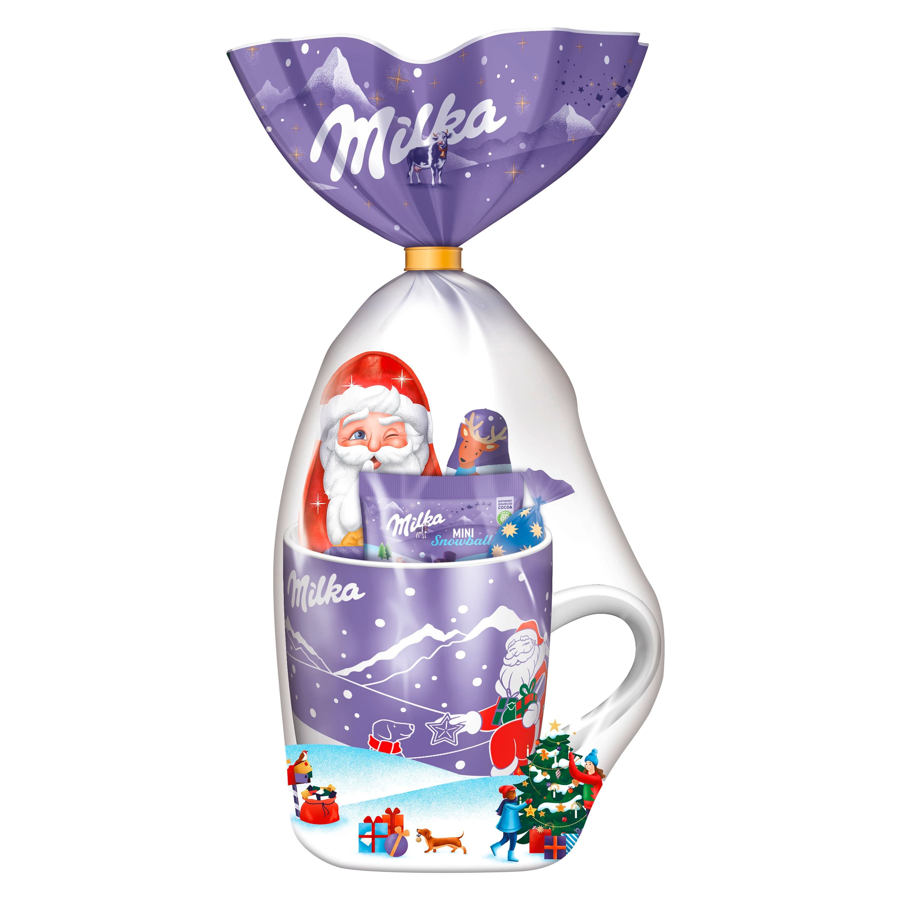 Milka Weihnachtsmix Tasse