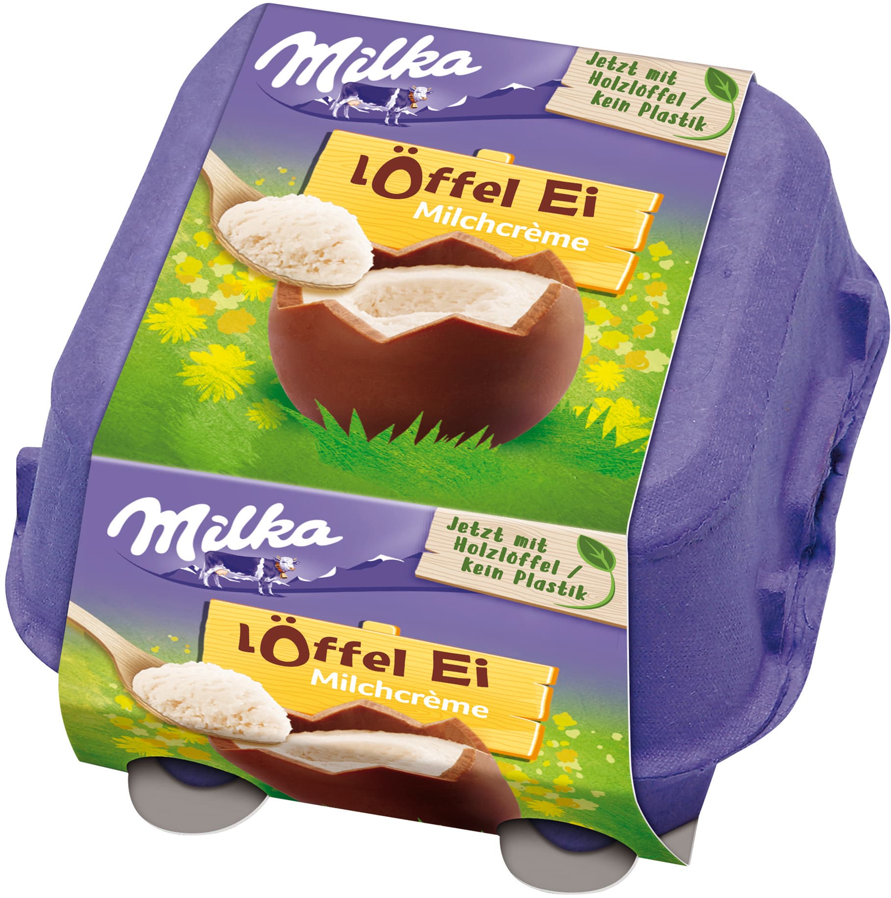 Milka Löffel Ei Milchcreme