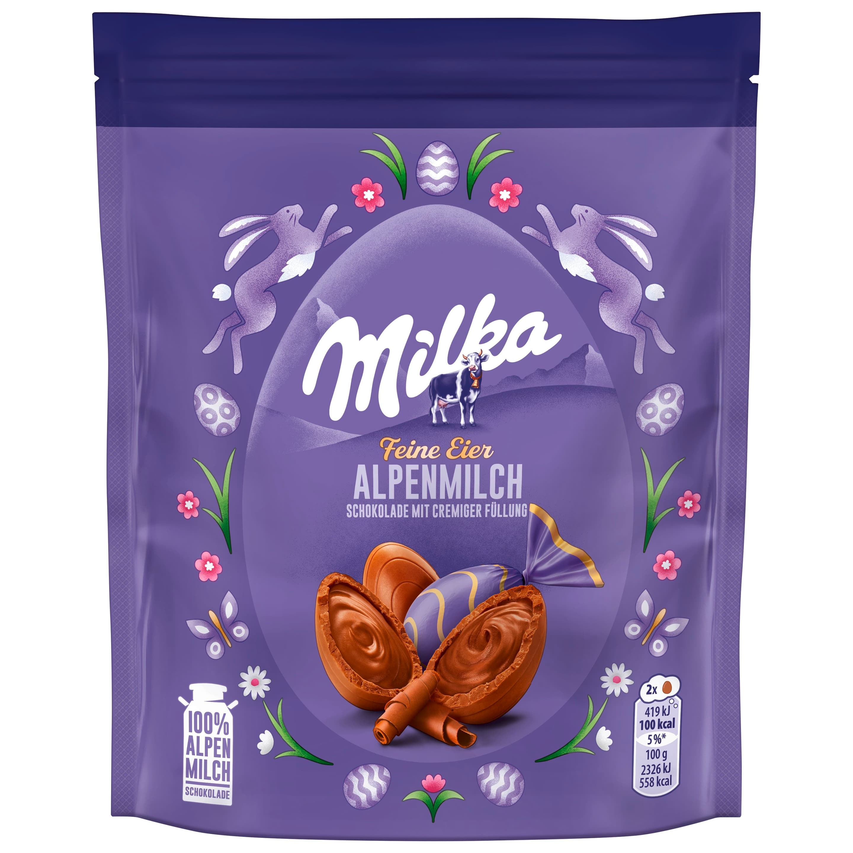 MILKA CHOCOLATE EGGS 90 GR