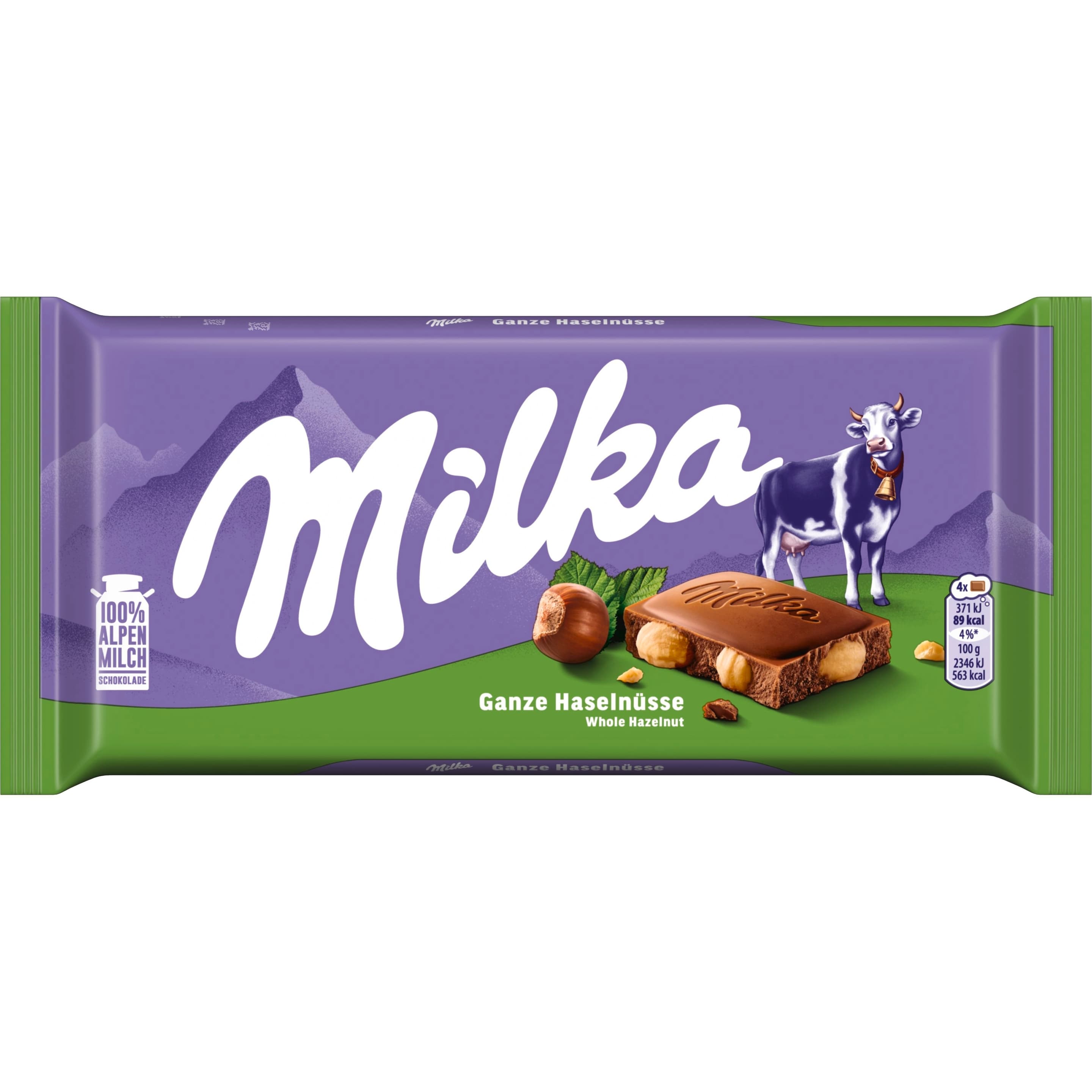 Milka Schokoladentafel Ganze Haselnüsse