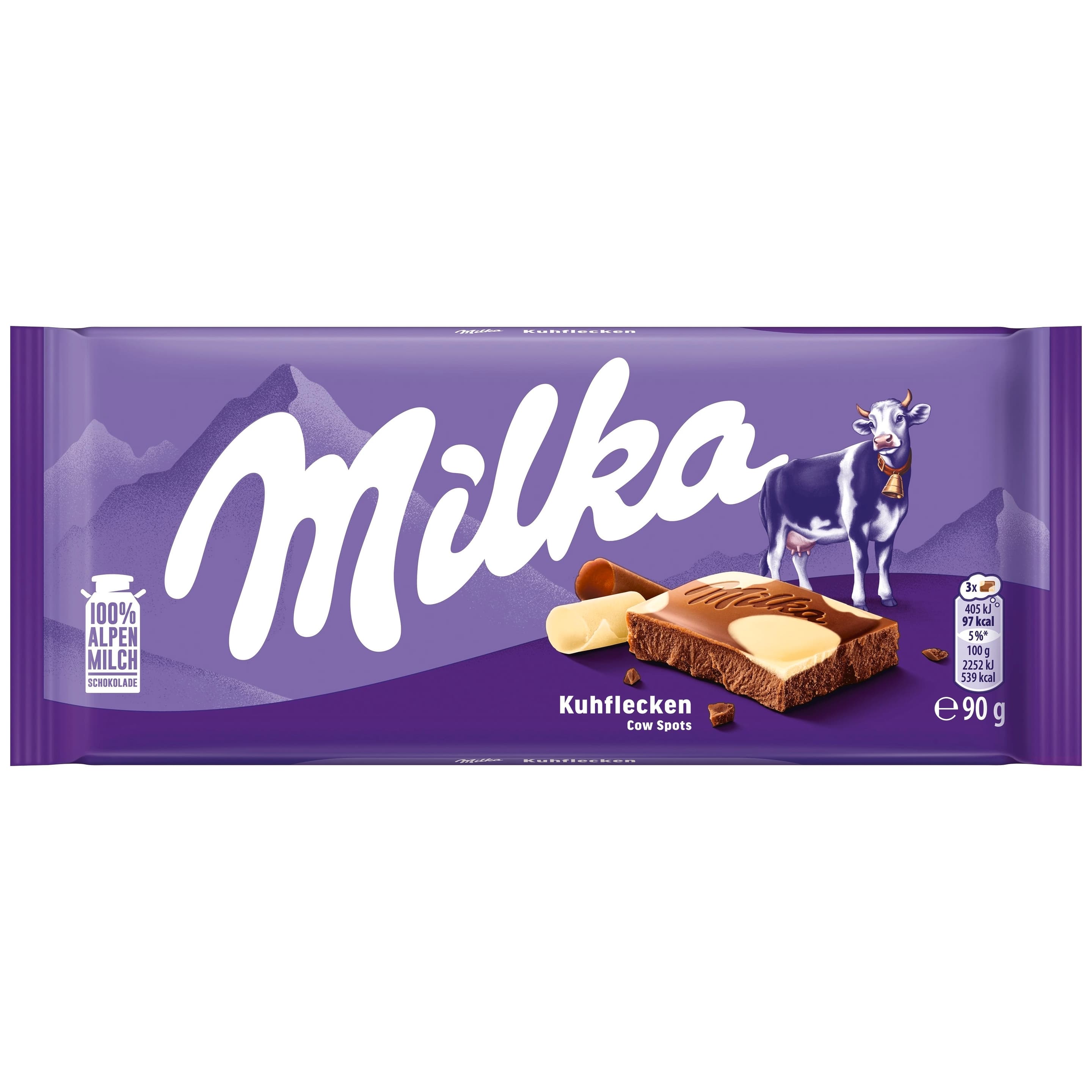 Milka Schokoladentafel Kuhflecken