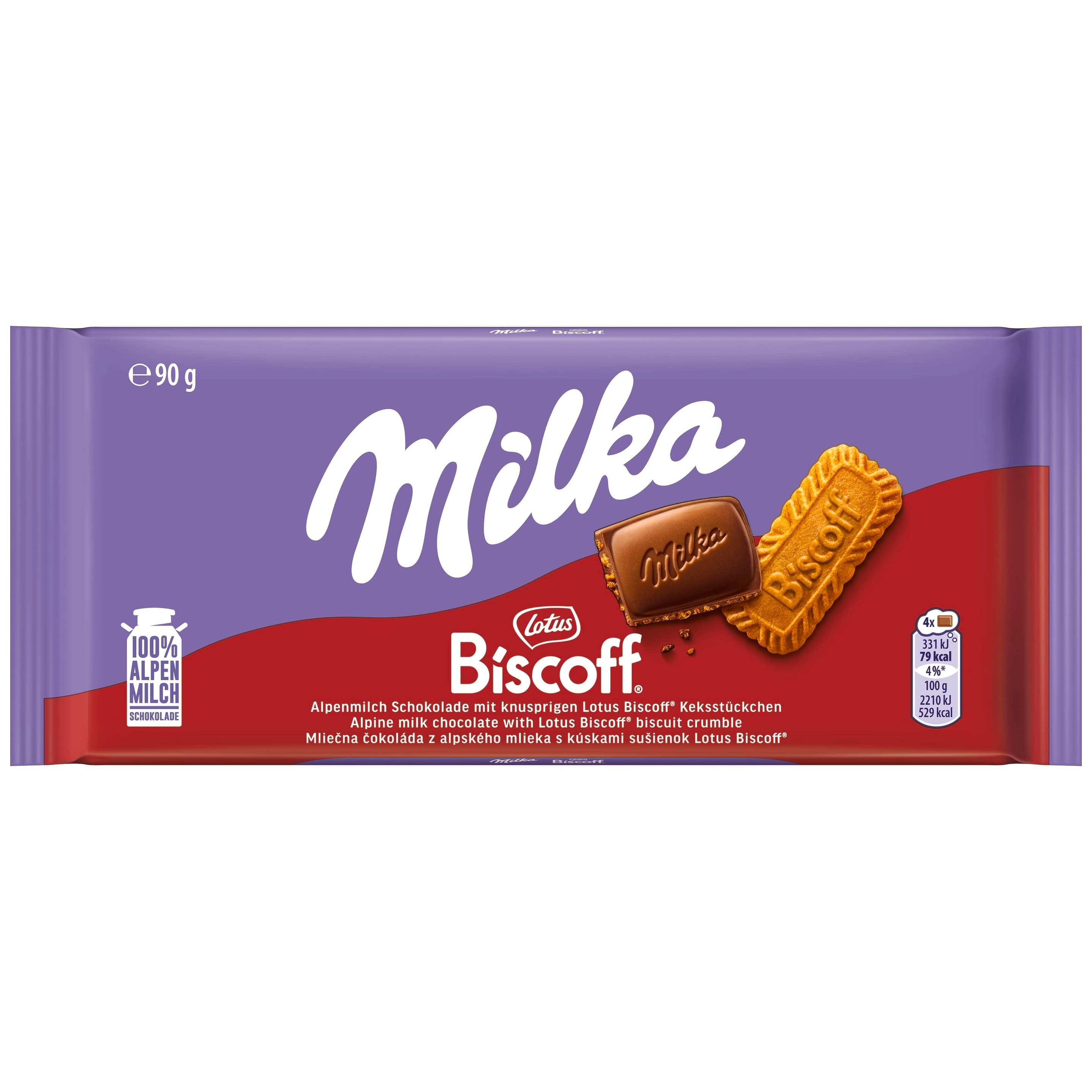 Milka Schokoladentafel Biscoff