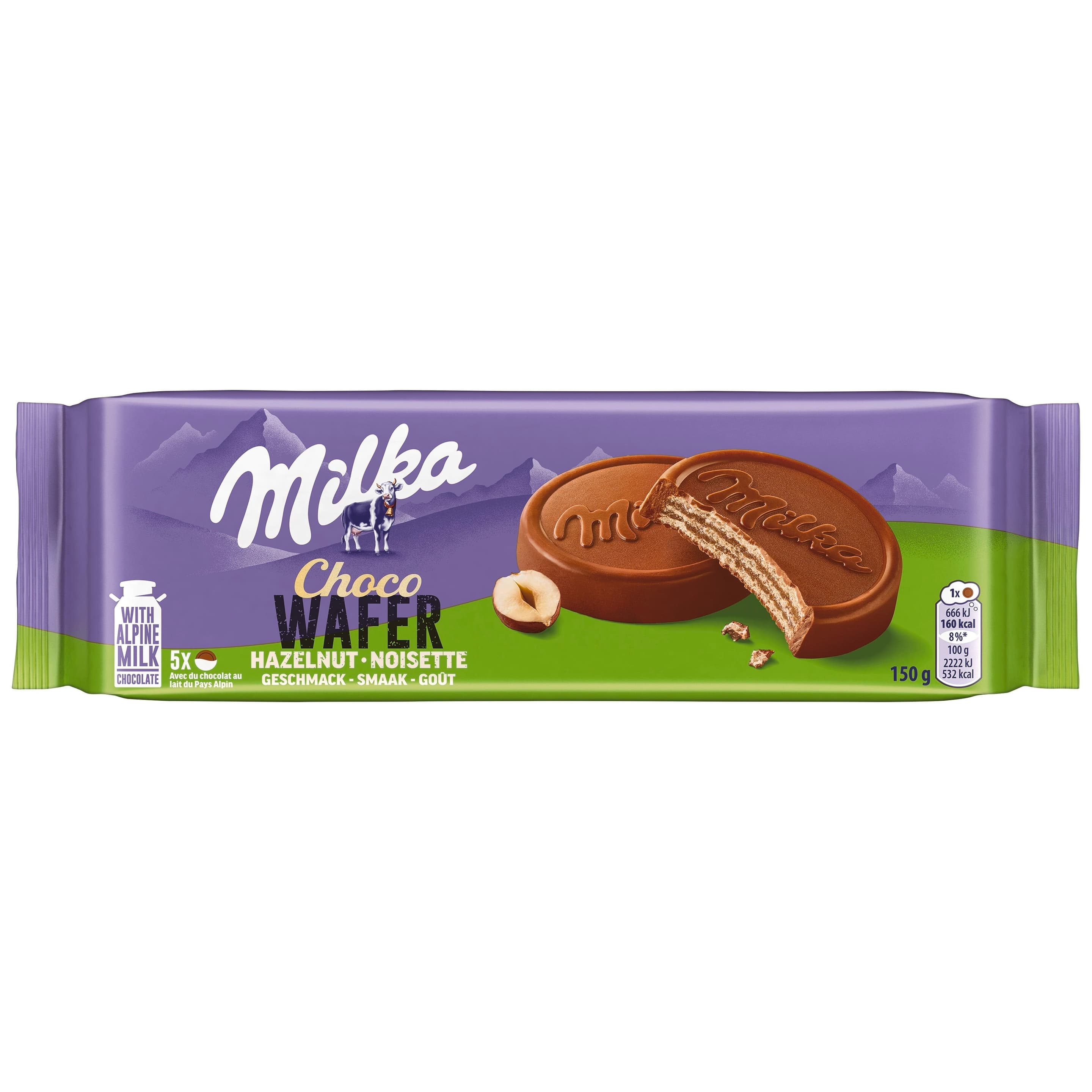 Milka Milchschokolade Waffel