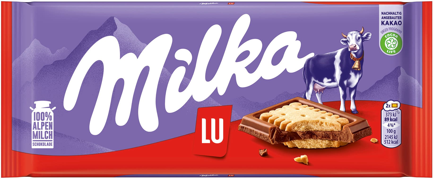 Milka Schokoladentafel LU Keks