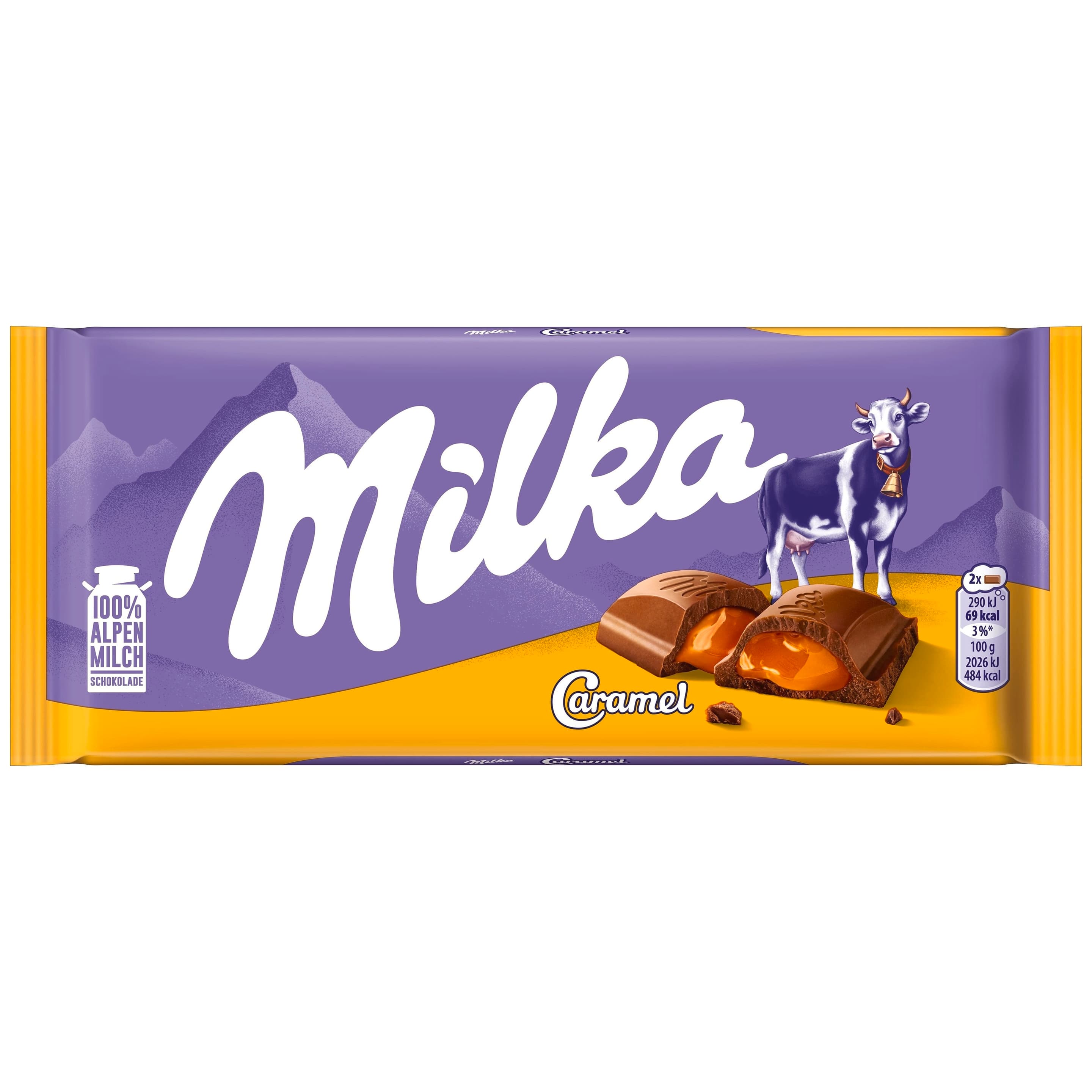 Milka Schokoladentafel Caramel