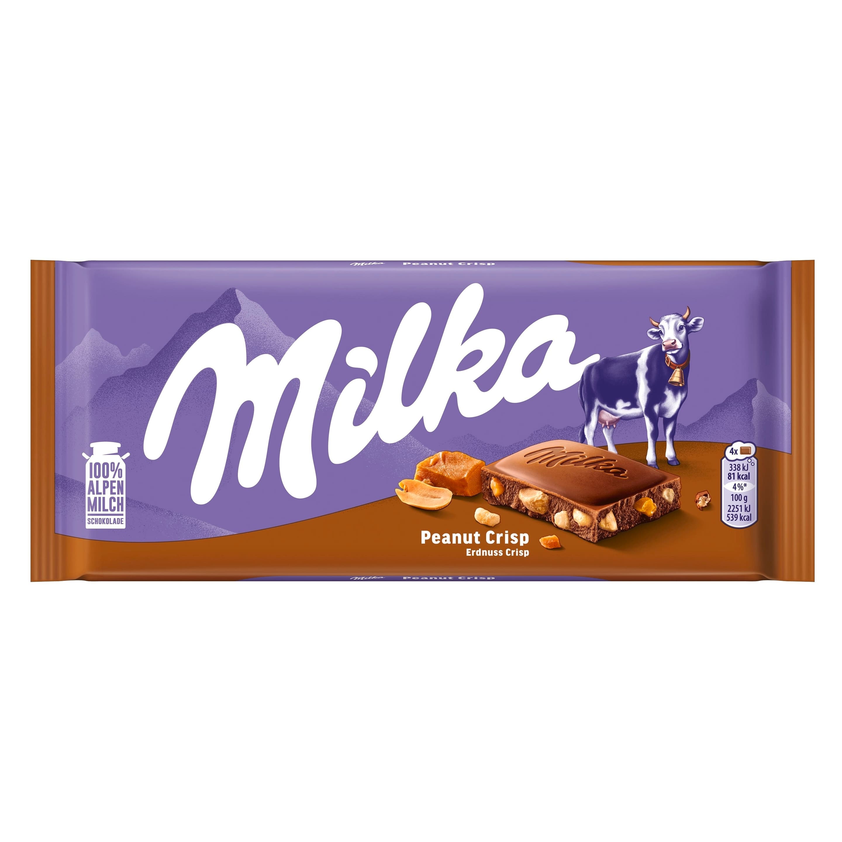 Milka Schokoladentafel Peanut Crisp