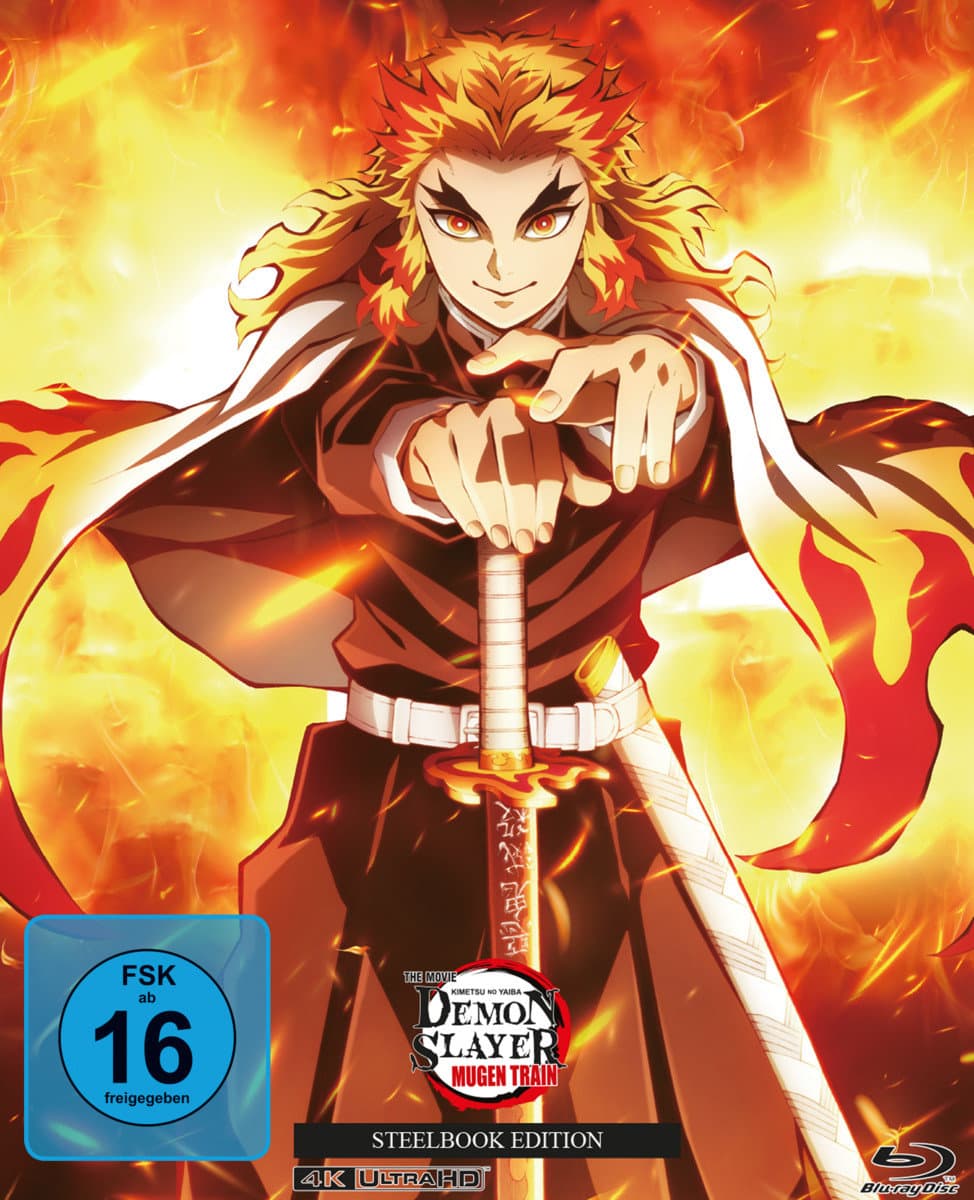 Demon Slayer: Kimetsu no Yaiba - The Movie: Mugen Train - Steelbook Edition (4K Ultra HD)