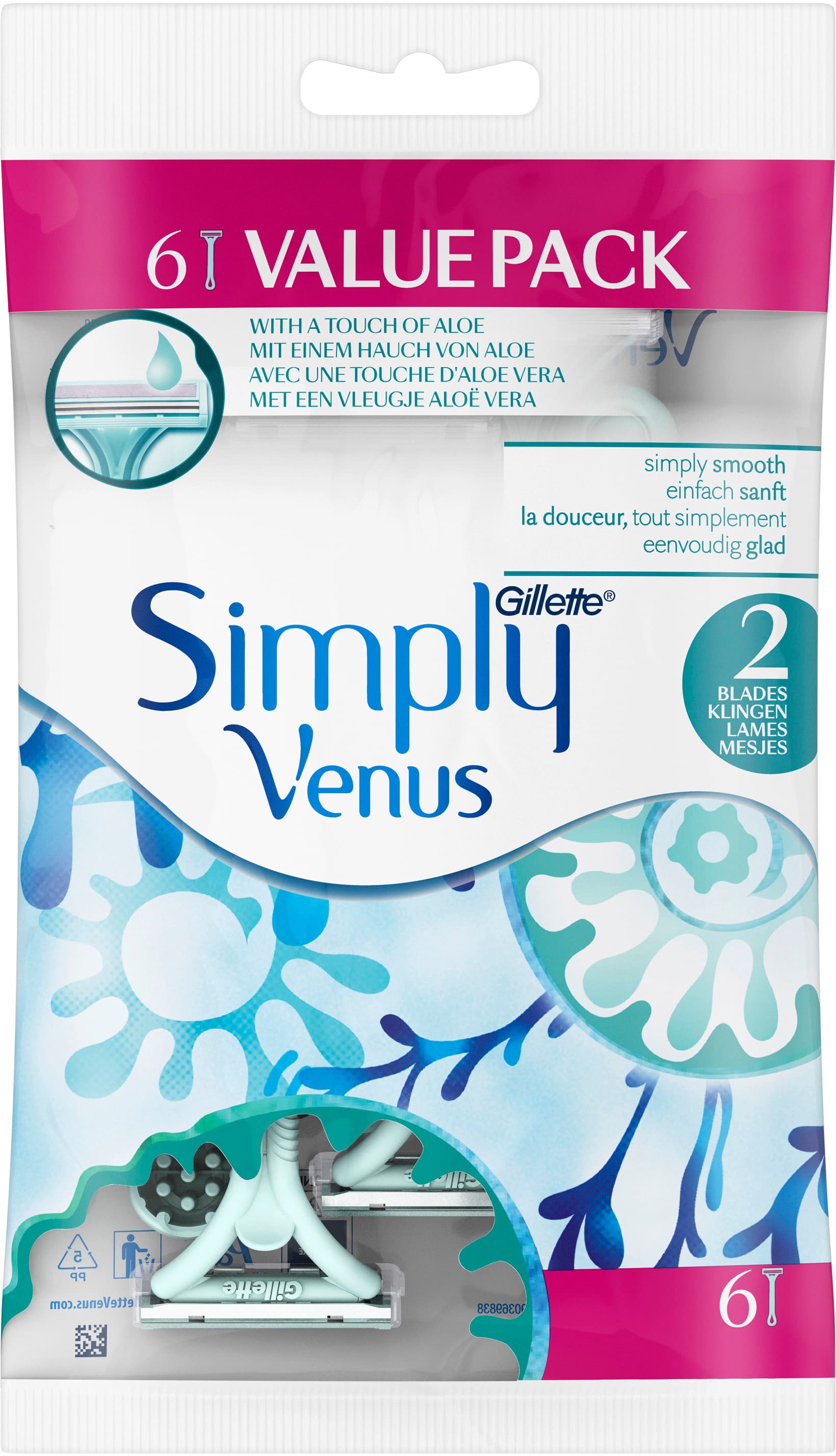 Venus GILLETTE Rasierer Simply Venus