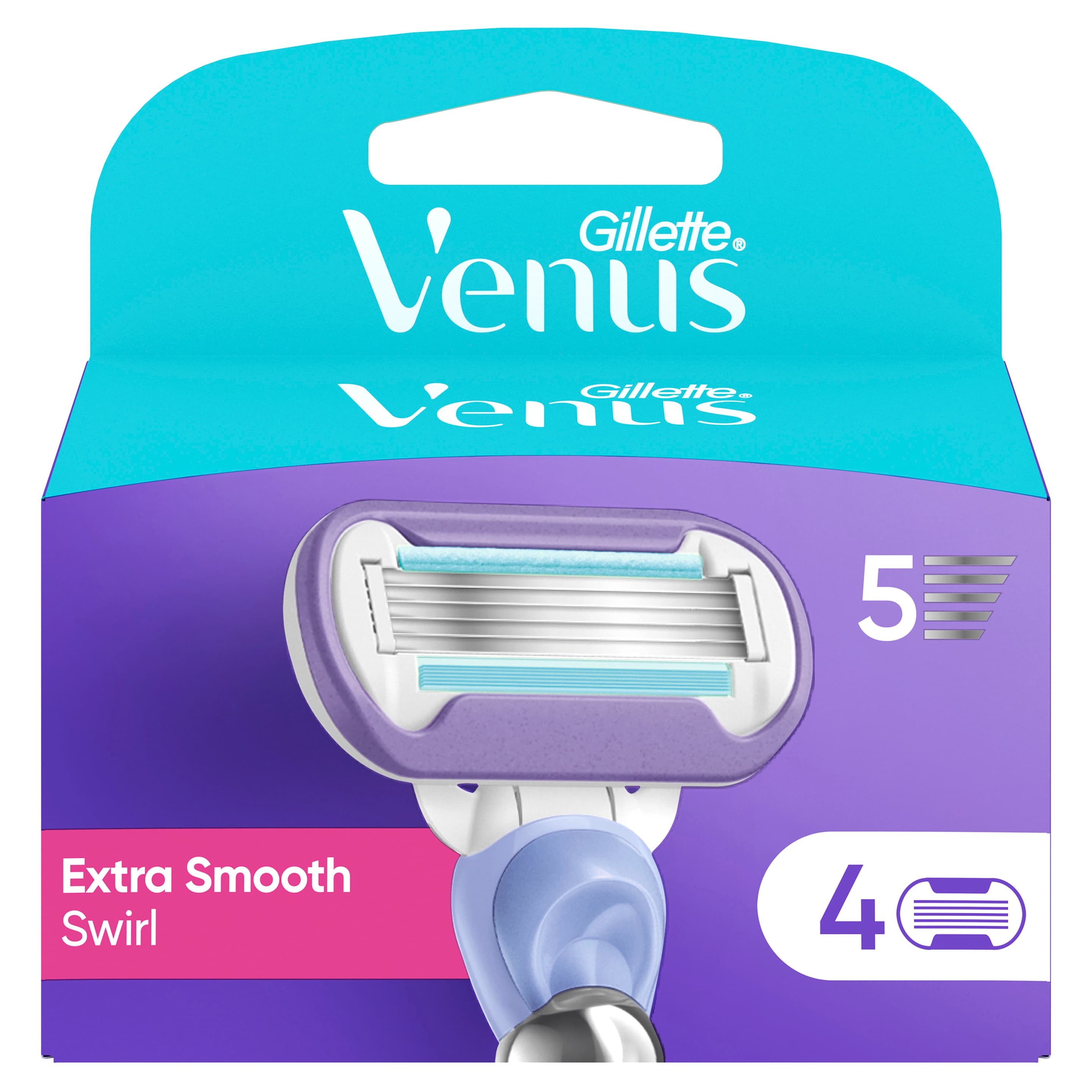 Gillette Venus Klingen Deluxe Smooth Swirl