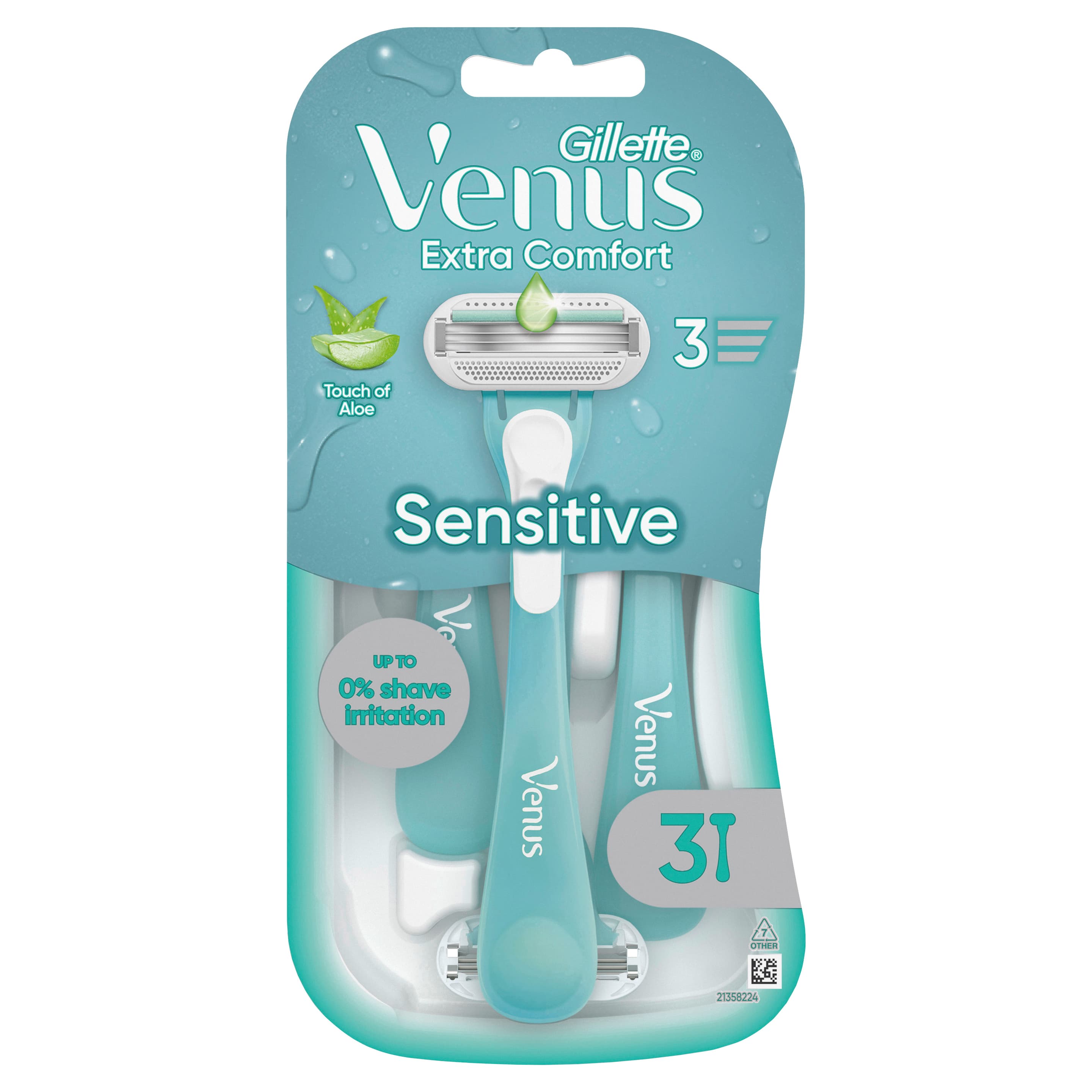 Venus GILLETTE Rasierer Sensitive 3er
