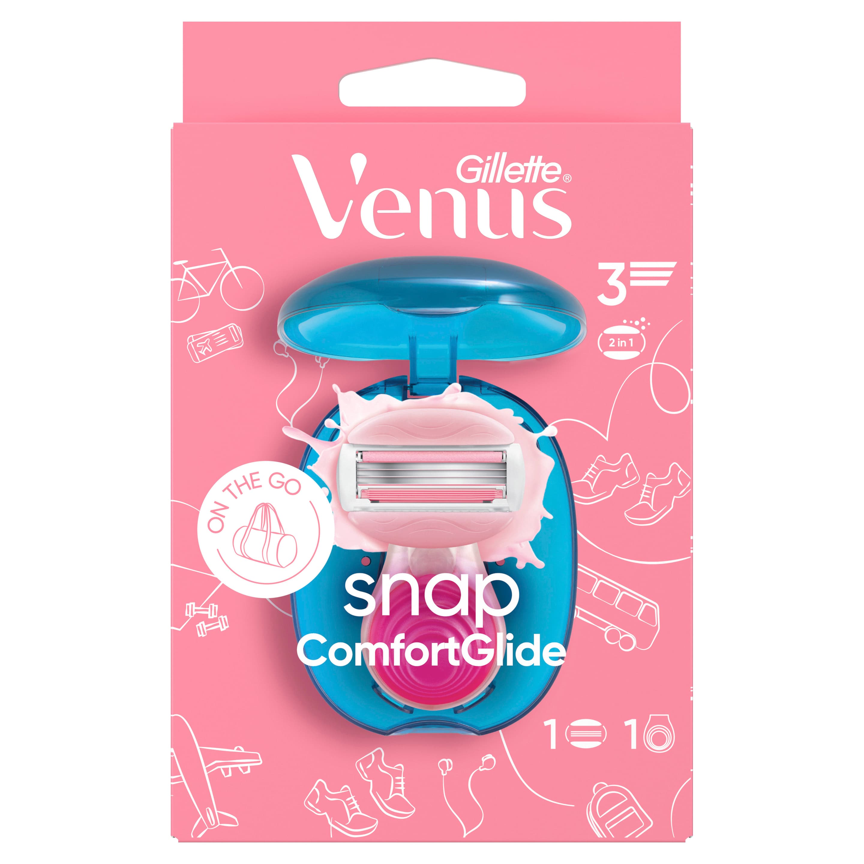 Gillette Venus Comfortglide Spa Breeze Snap Rasierapparat