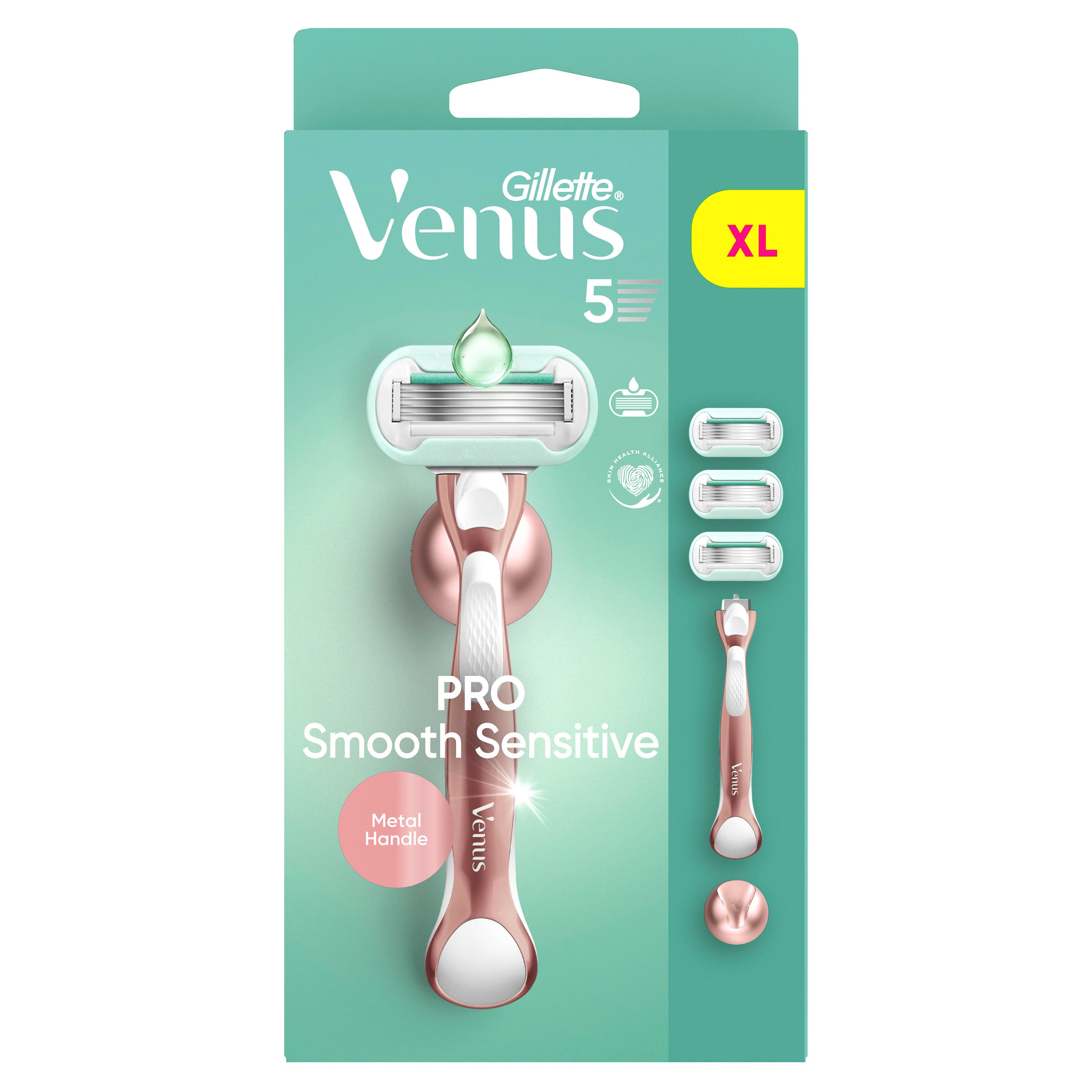 Gillette Venus Rasierer Pro Smooth Sensitive