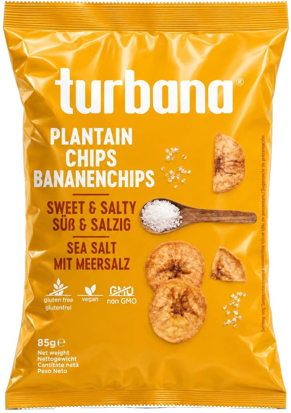 Turbana Bananenchips mit Meersalz