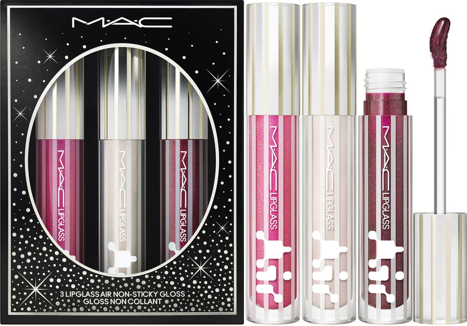 MAC Festive Affair Lipglass Air Trio Geschenkpackung