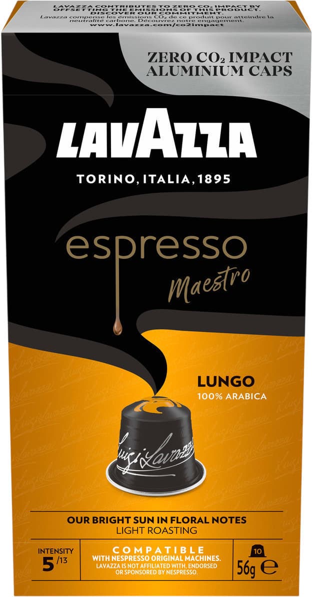LAVAZZA NCC Alu Caps Espresso Maestro Lungo
