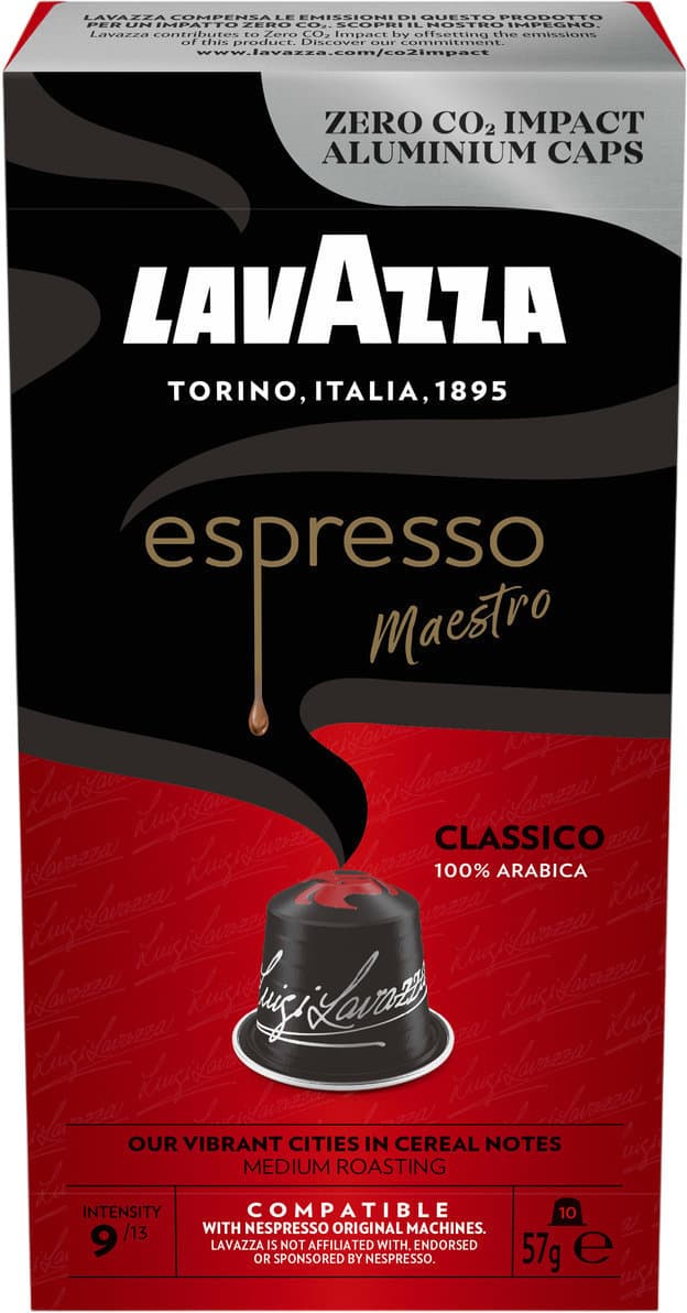 LAVAZZA NCC Alu Caps Espresso Maestro Classico