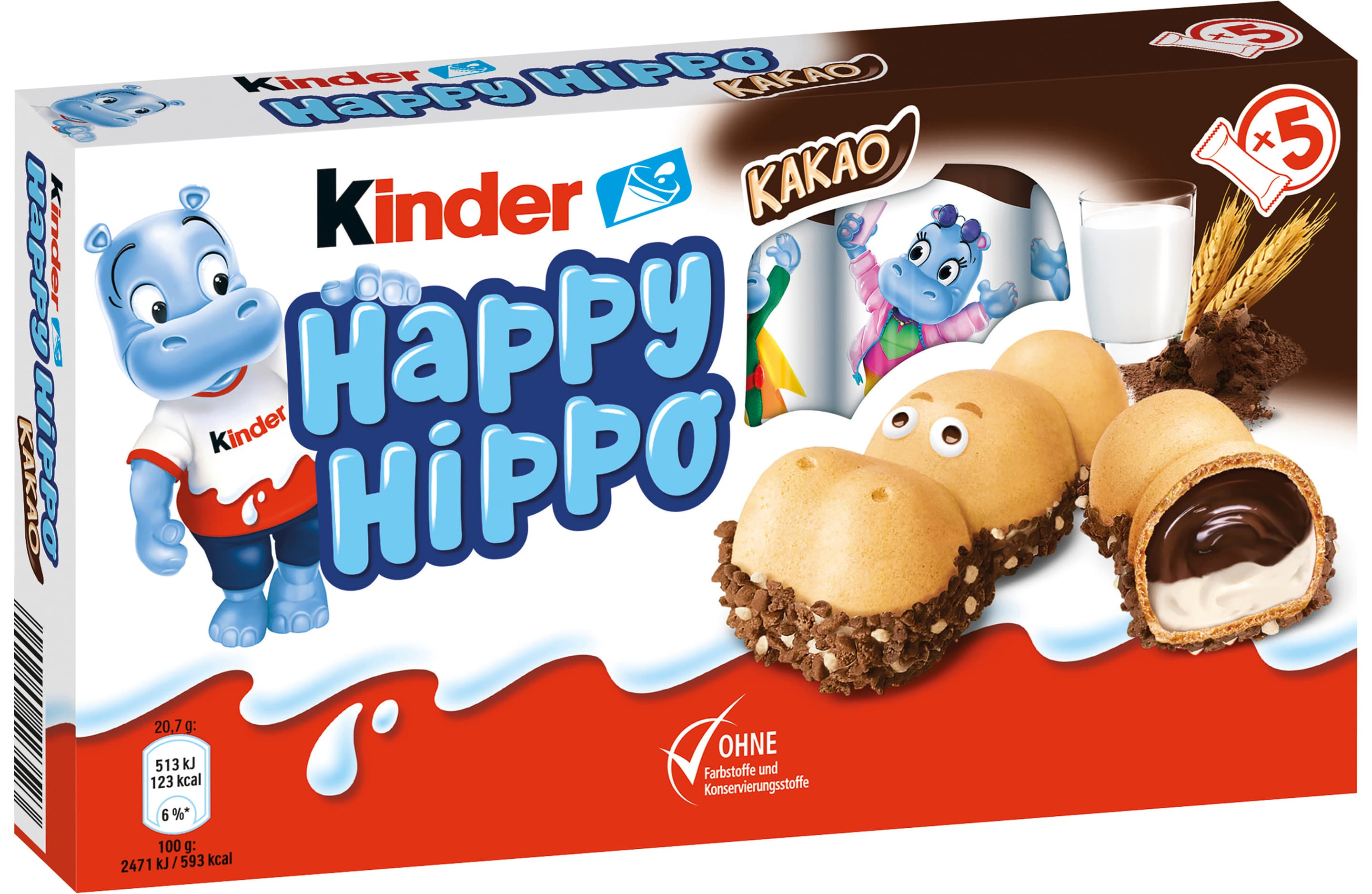 kinder Happy Hippo Kakao