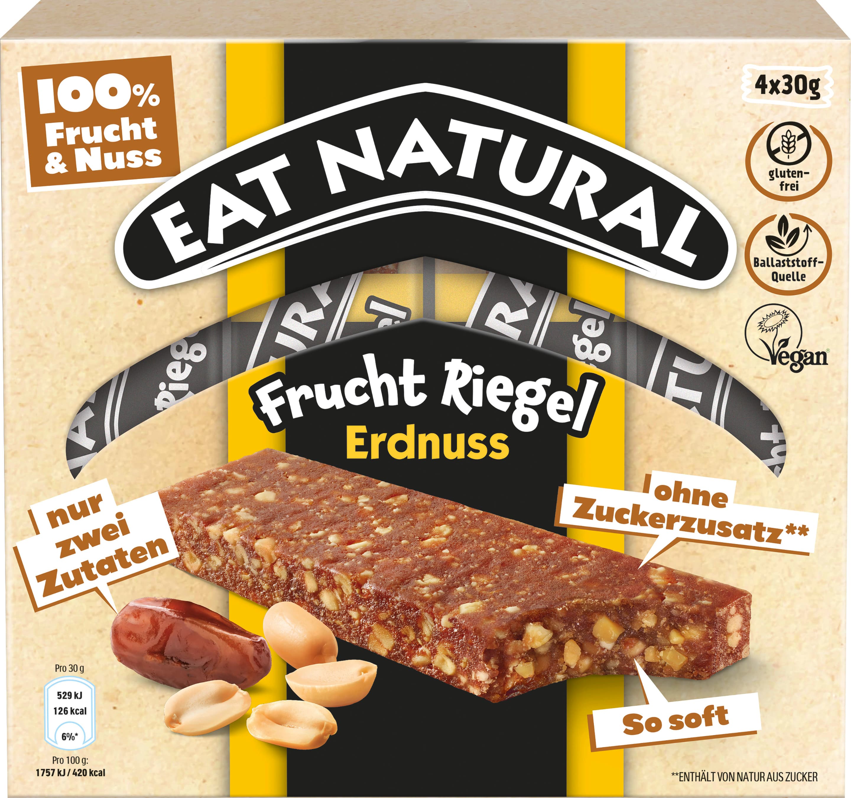 Eat Natural Fruchtriegel Erdnuss